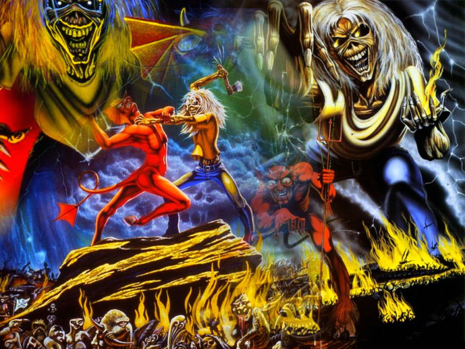 iron maiden, album cover, music, hard rock, heavy metal cell phone wallpapers
