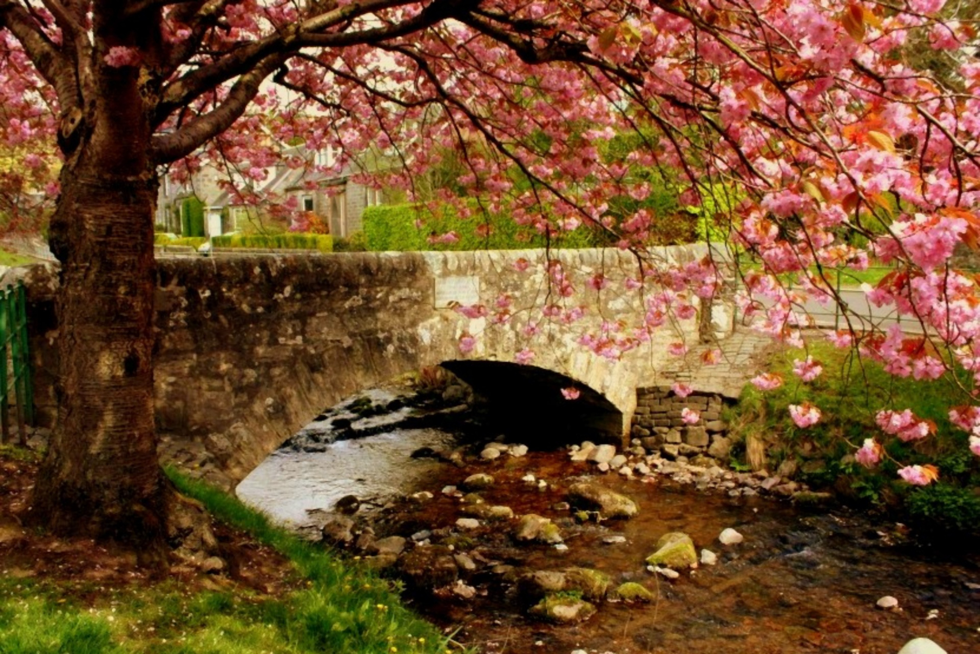 весна мост