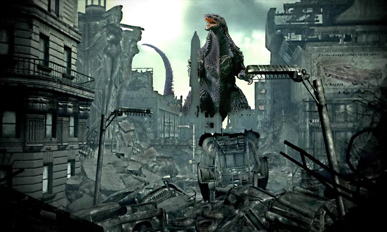 HD desktop wallpaper: Fantasy, Godzilla download free picture #1479754