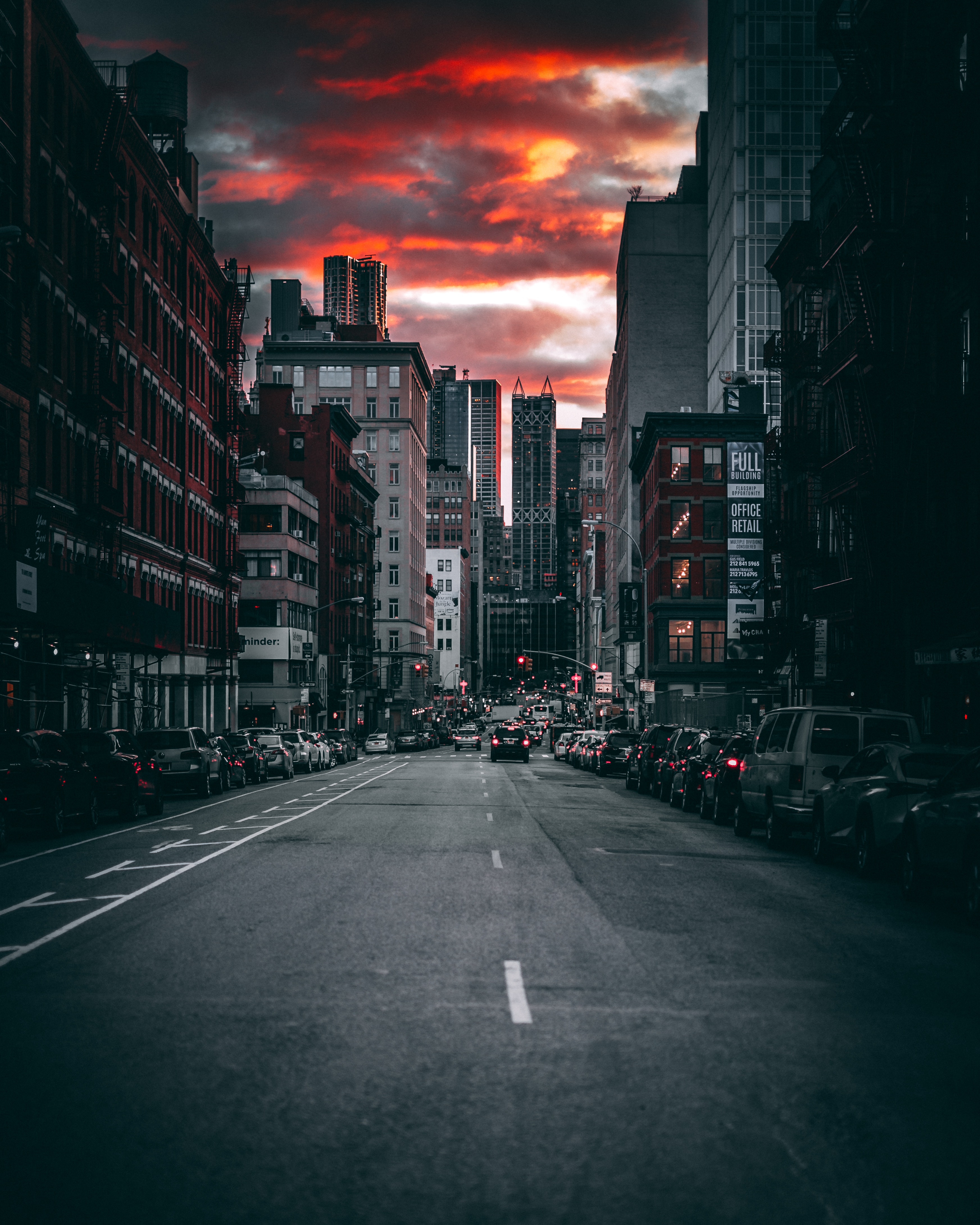 cars, city, traffic, cities, road cell phone wallpapers