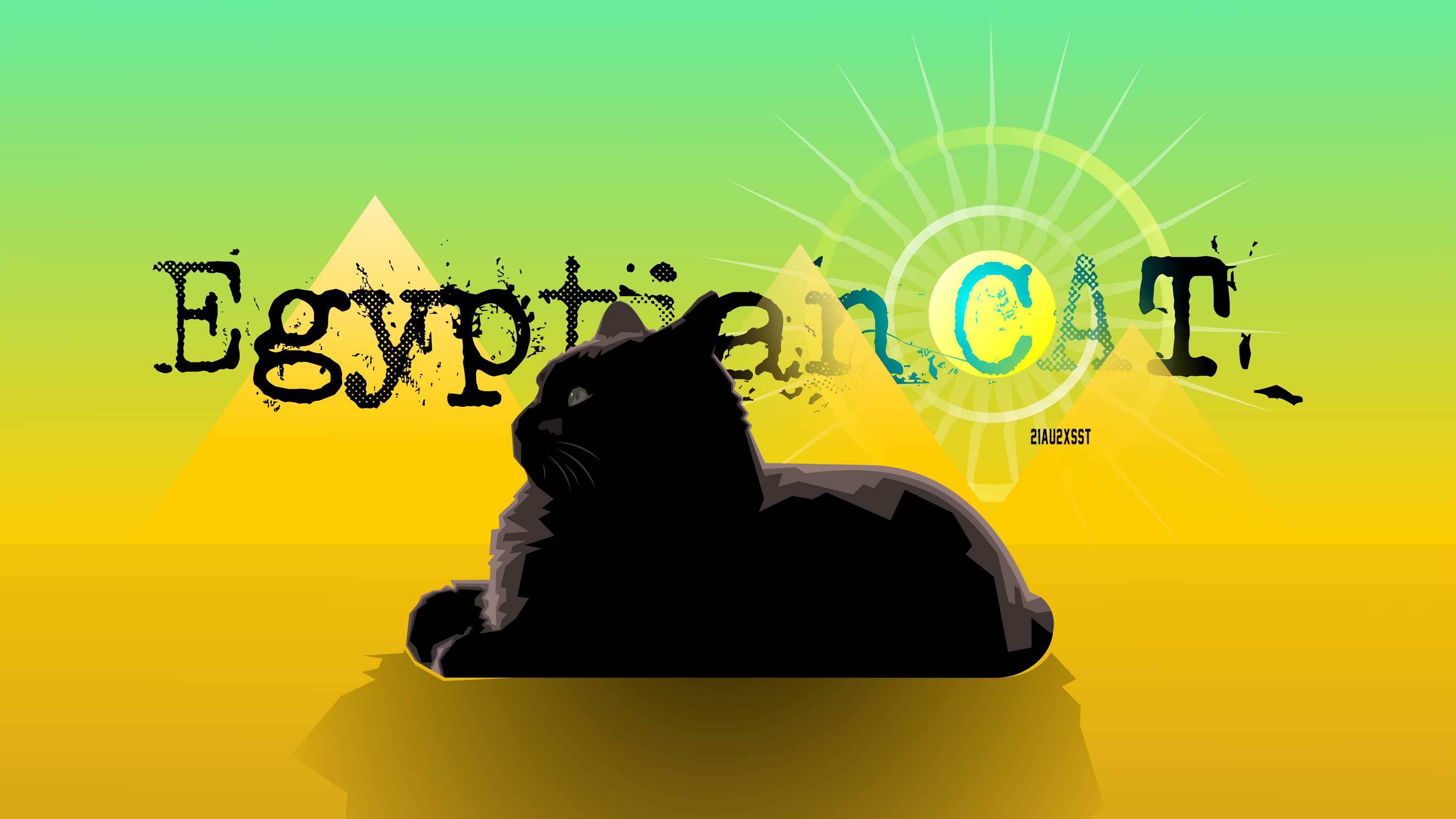 420968 скачать обои египет, животные, кошка, пирамида, солнце, кошки - заставки и картинки бесплатно