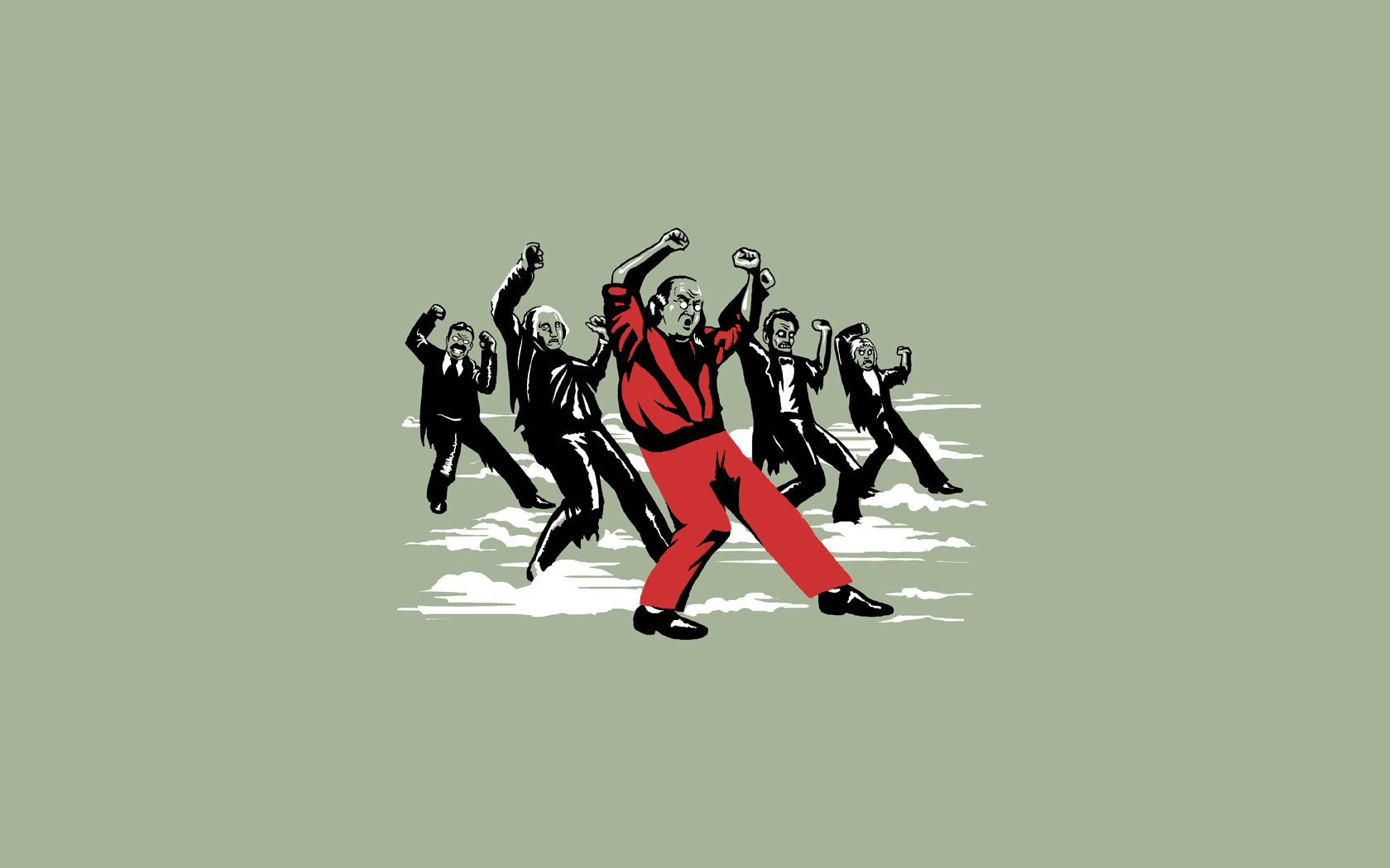 dance, humor, music, dancing, michael jackson, zombie HD wallpaper