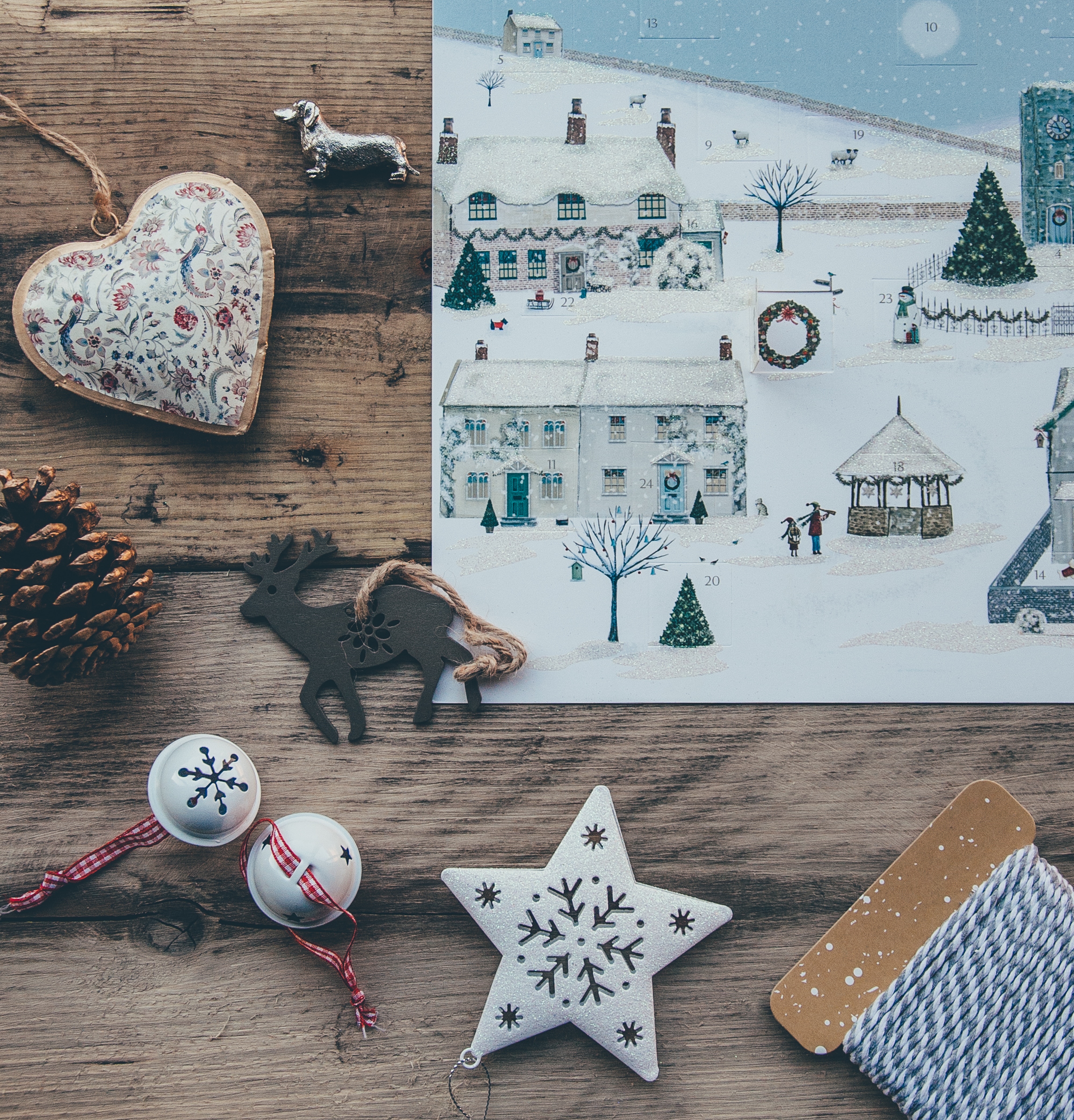 Full HD Wallpaper holidays, art, toys, christmas
