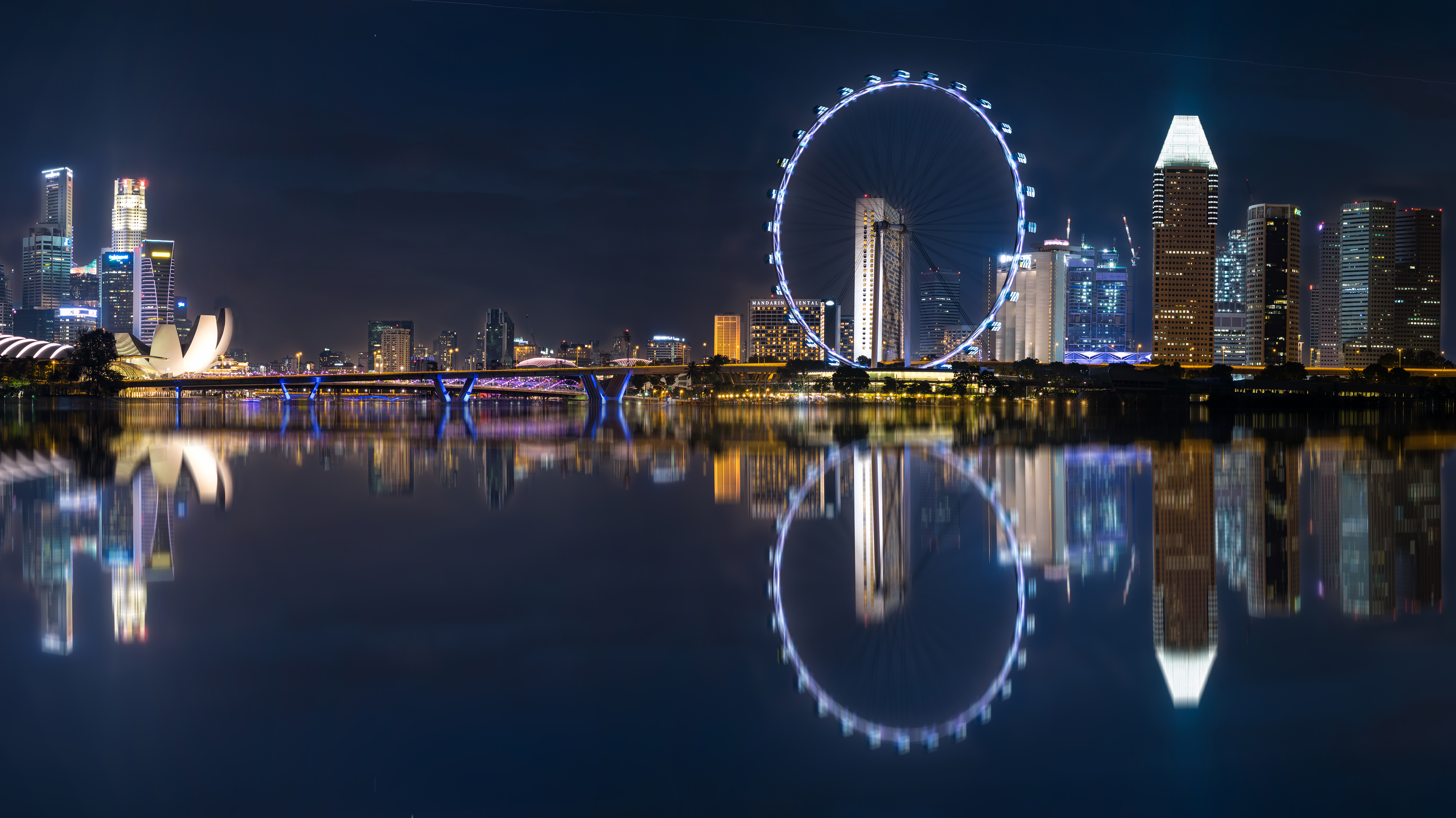 661238 descargar imagen hecho por el hombre, marina bay sands, edificio, noche, singapur: fondos de pantalla y protectores de pantalla gratis