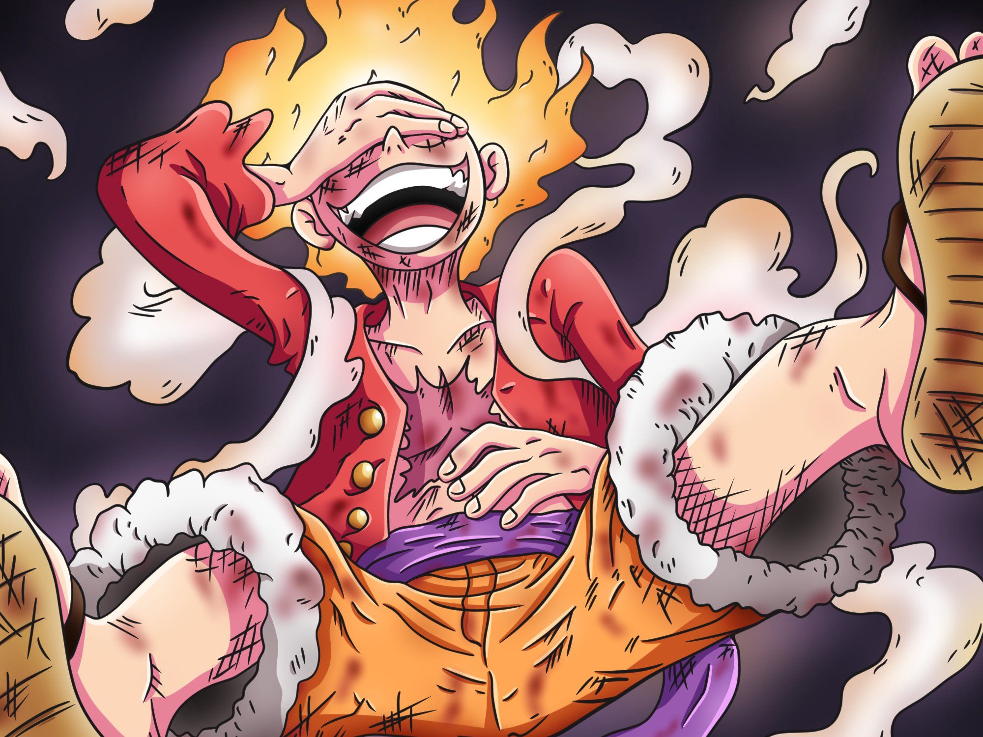 Luffy Gear 5 Wallpaper in 2023  One piece wallpaper iphone, Manga anime  one piece, Anime