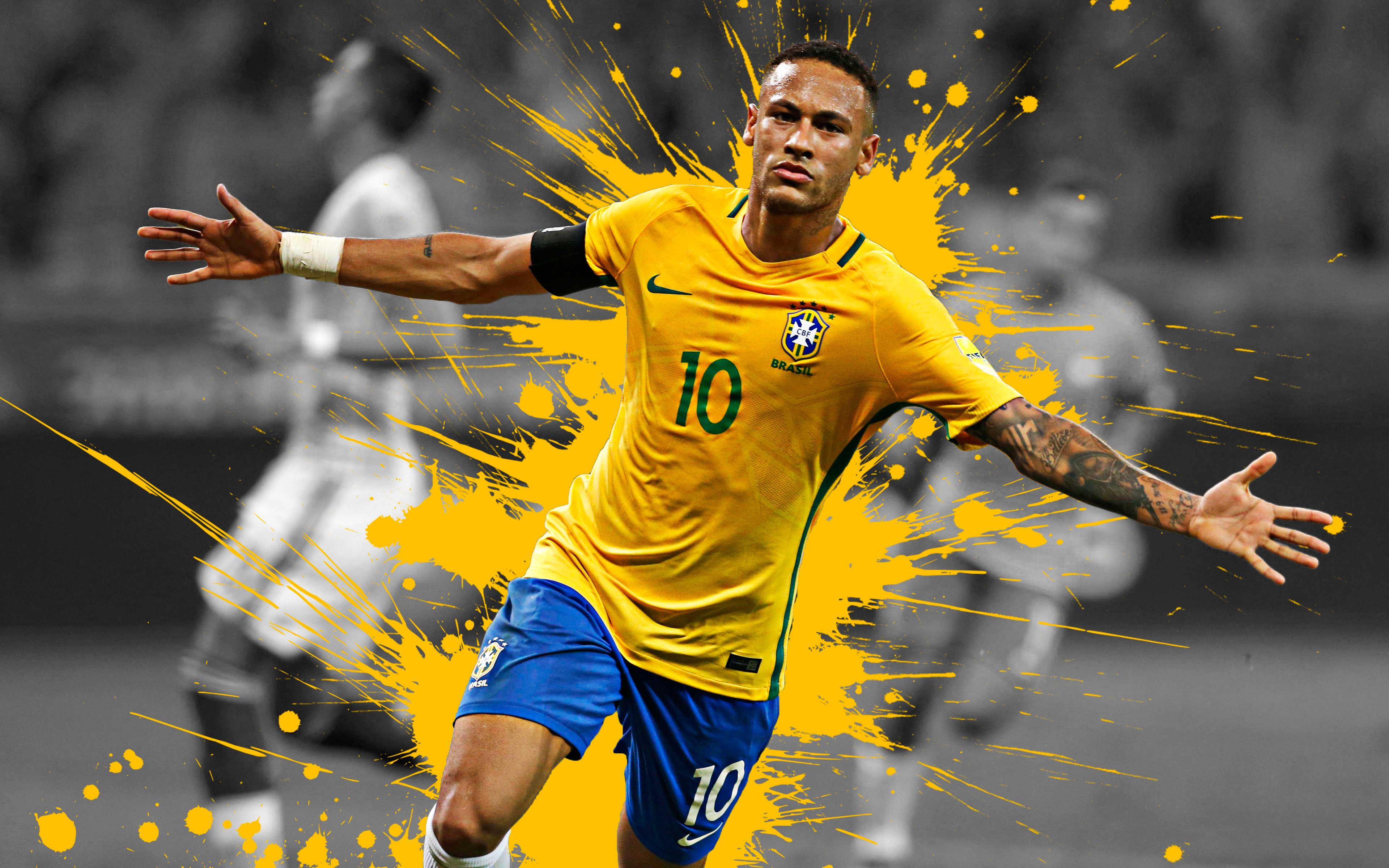445753 baixar papel de parede esportes, neymar, brasileiro, futebol - protetores de tela e imagens gratuitamente