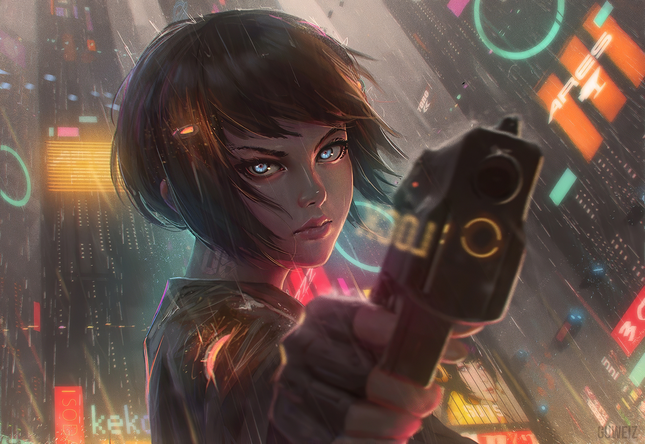 Cyberpunk animated wallpaper фото 89