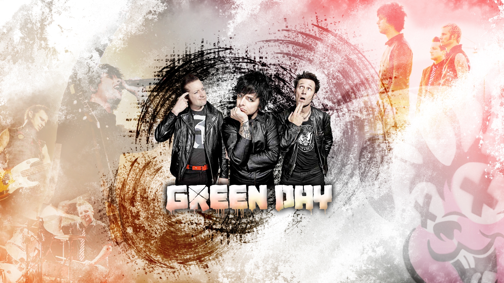 Download mobile wallpaper Music, Band, Green Day for free.