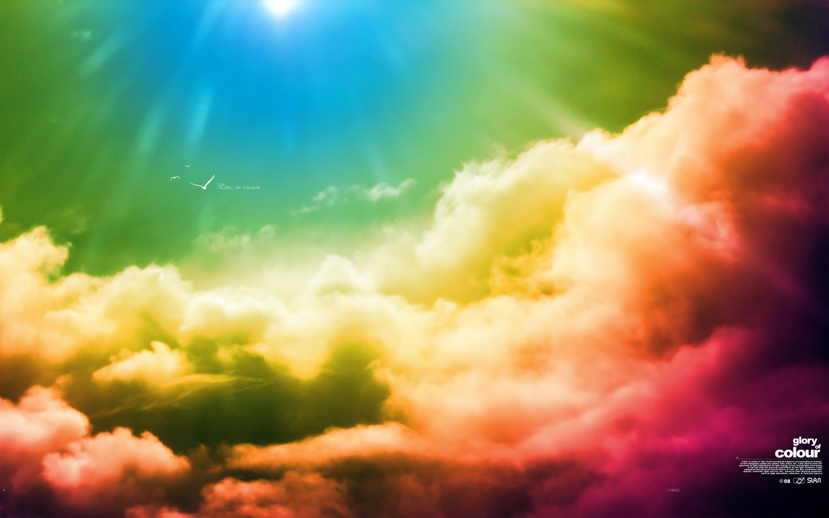 colors, earth, cloud Full HD