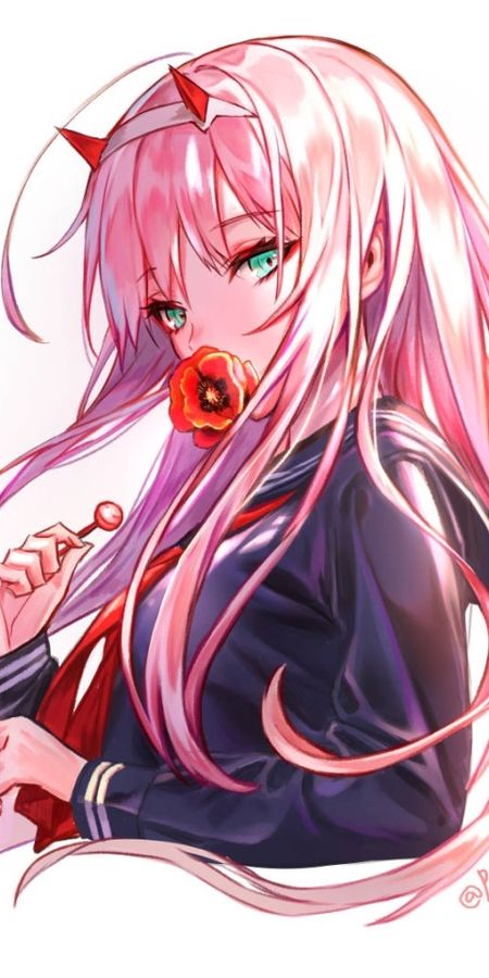 Mai 0. Zero two демонёнок.