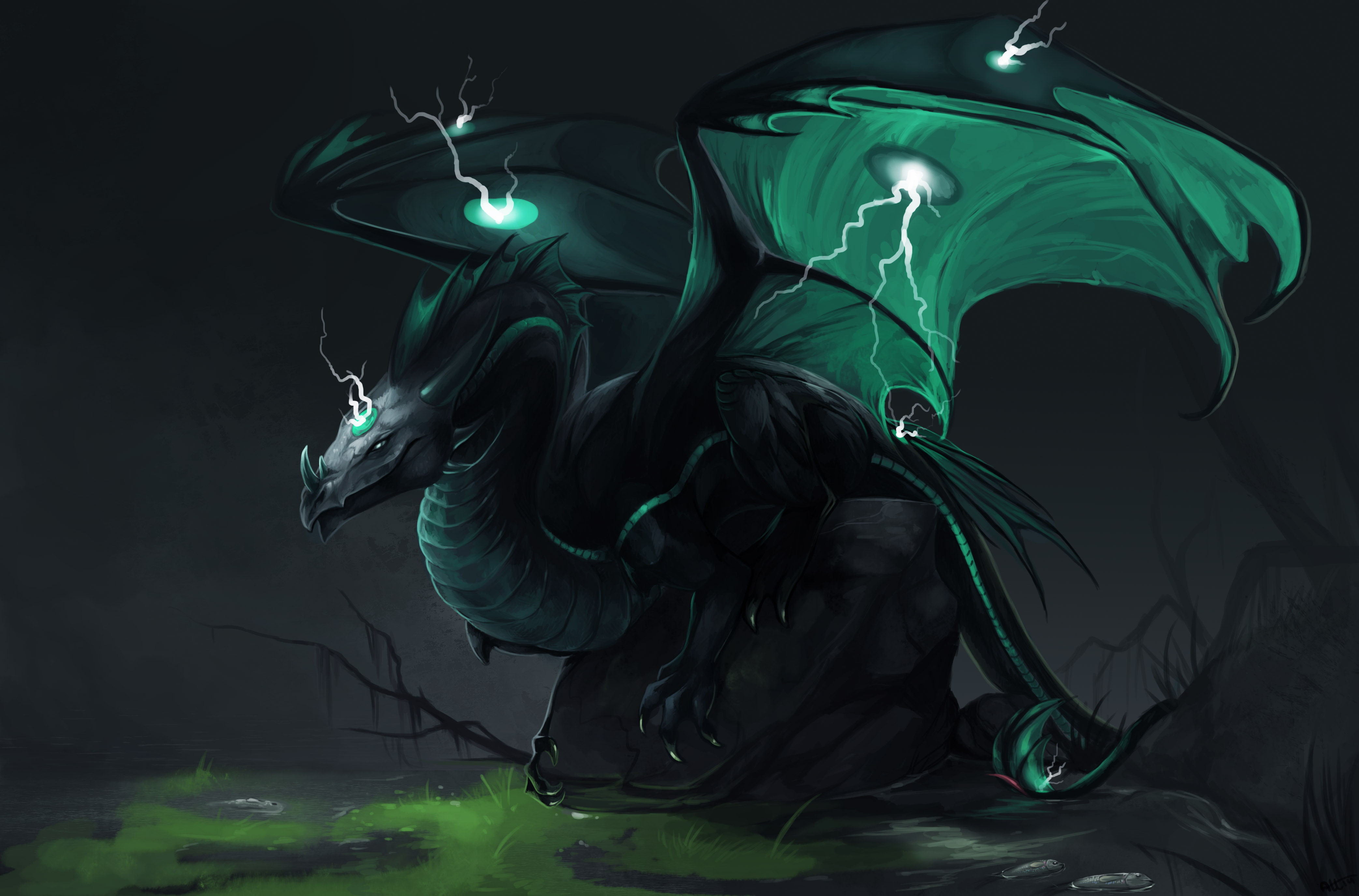 Бирюзовый дракон