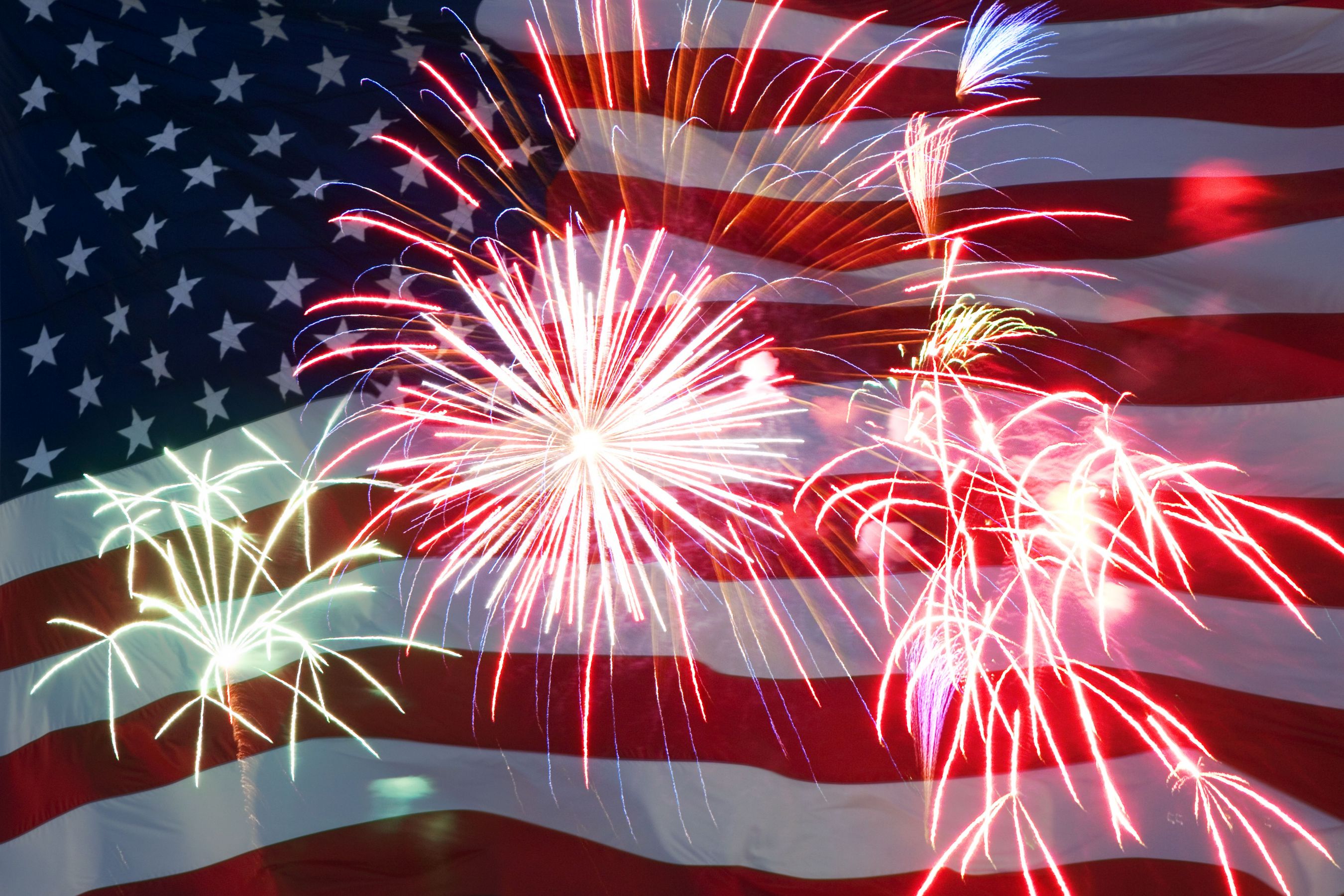 8k 4Th Of July Background