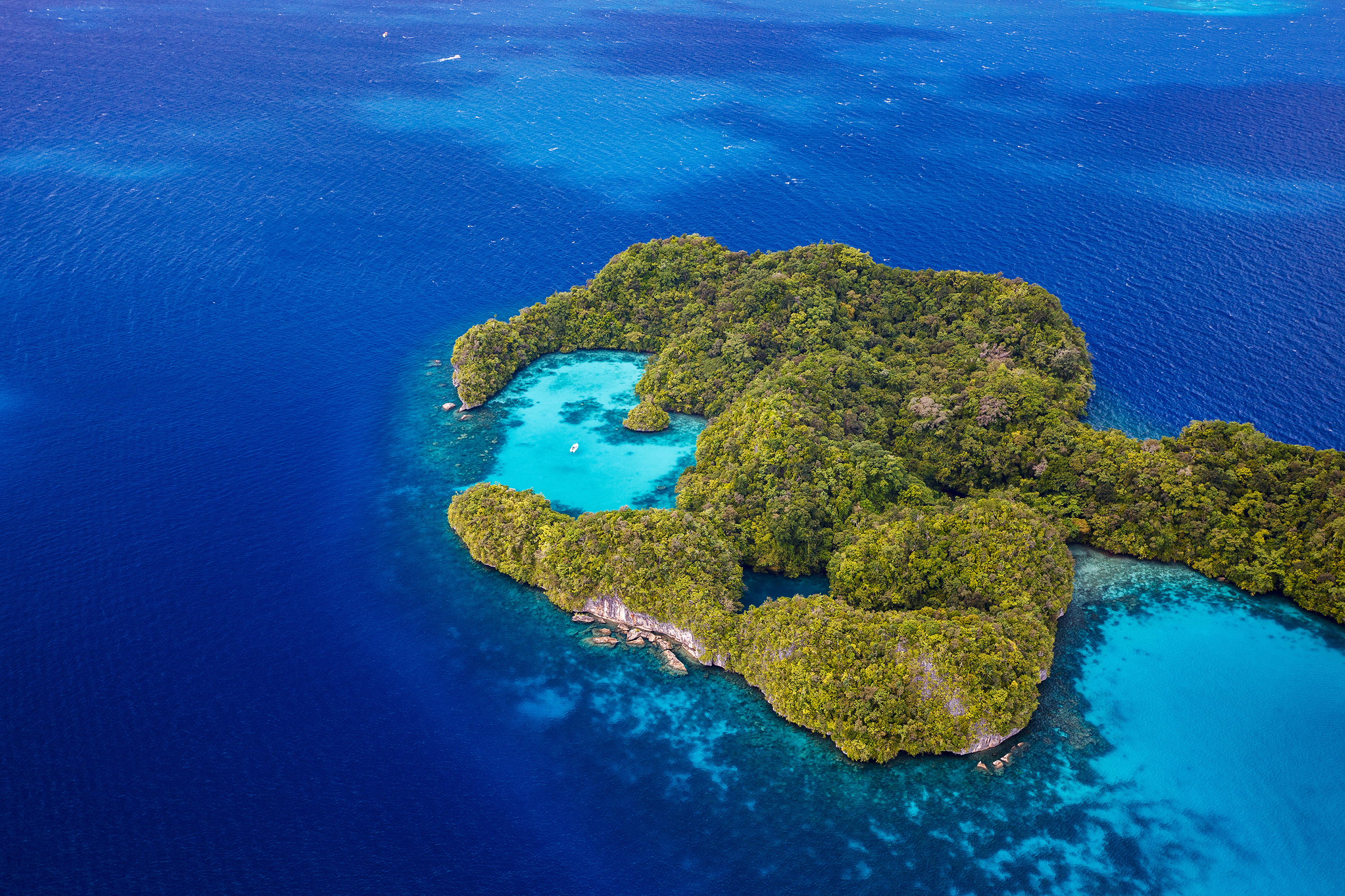 Тропический архипелаг Палау.