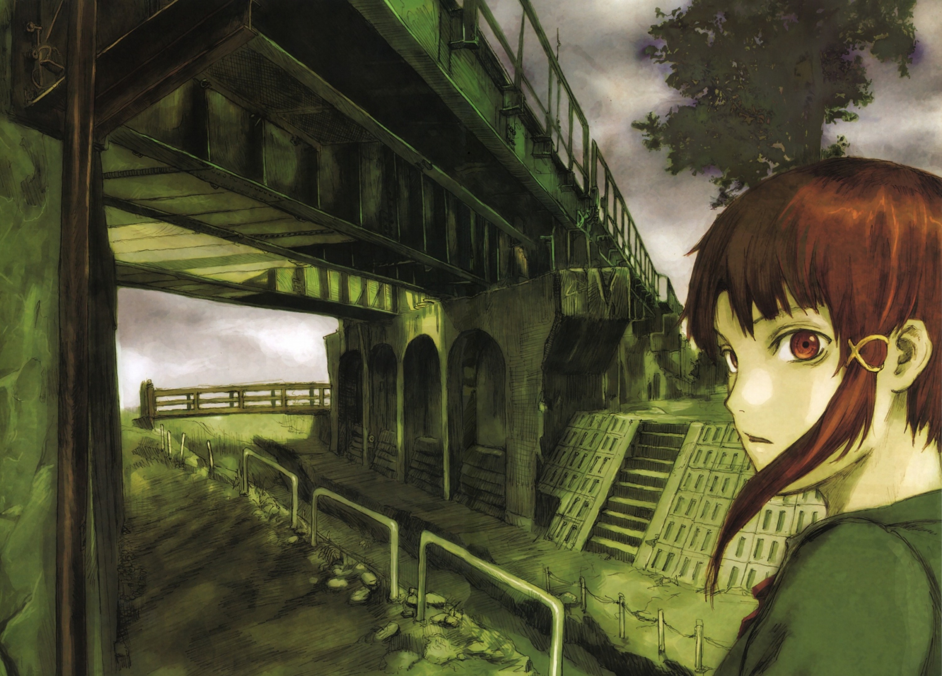 Serial Experiments Lain аниме