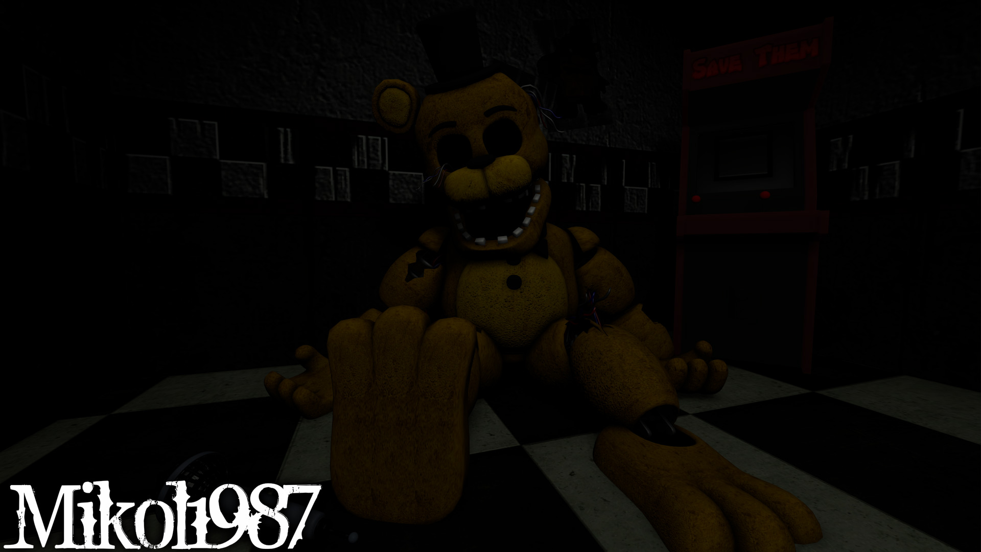 Video Game Five Nights At Freddy's 2 HD Wallpaper