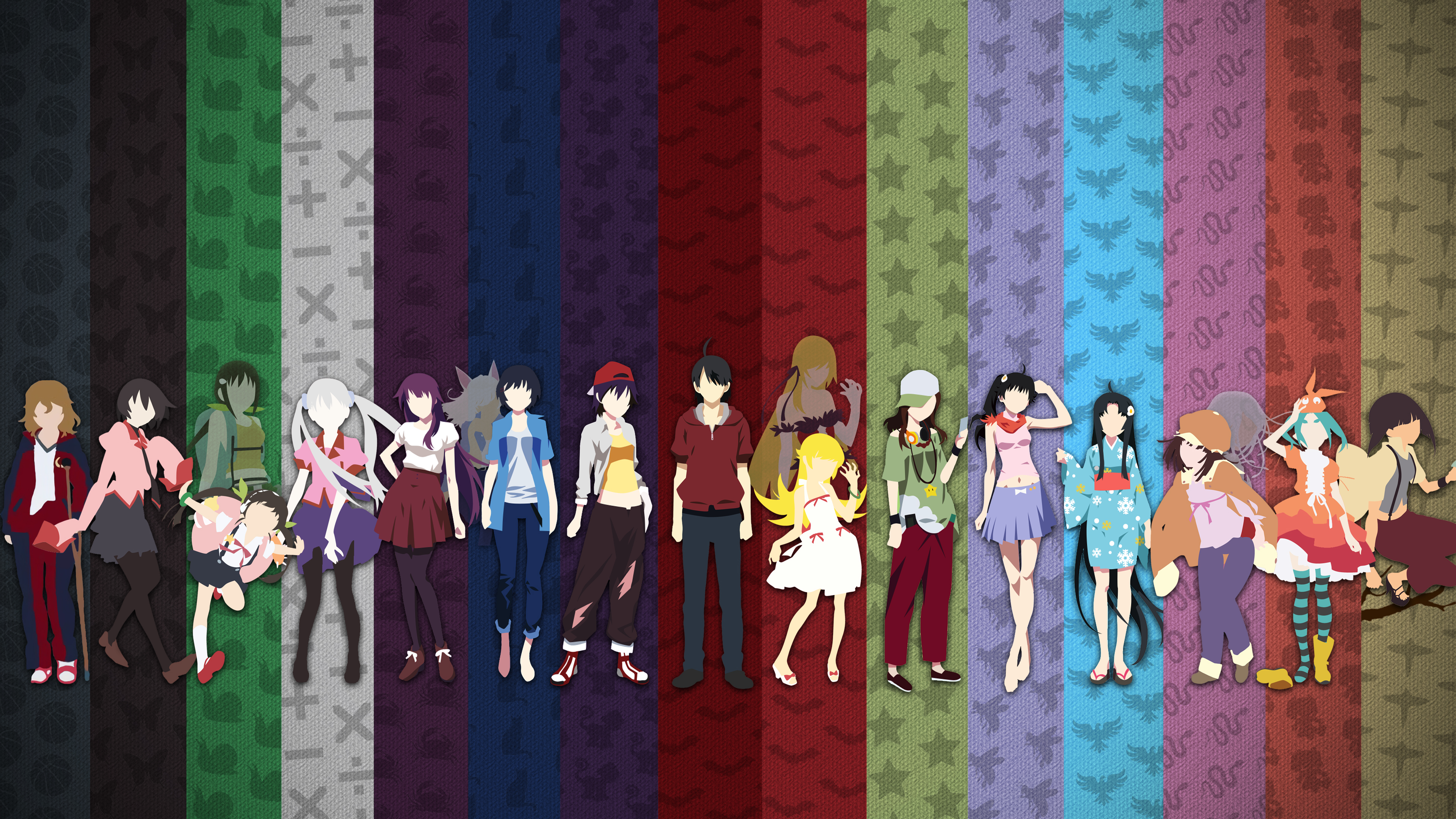 Monogatari (Series) HD wallpaper | Pxfuel