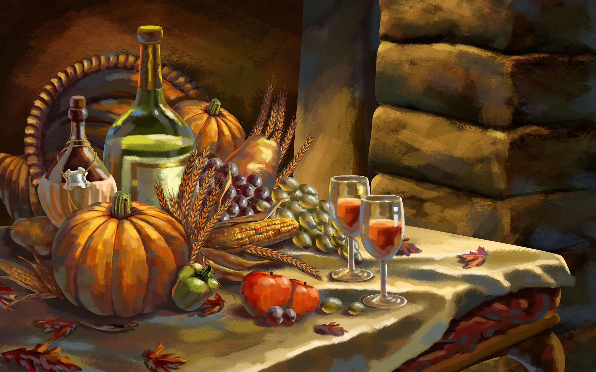 holiday, thanksgiving Desktop Wallpaper