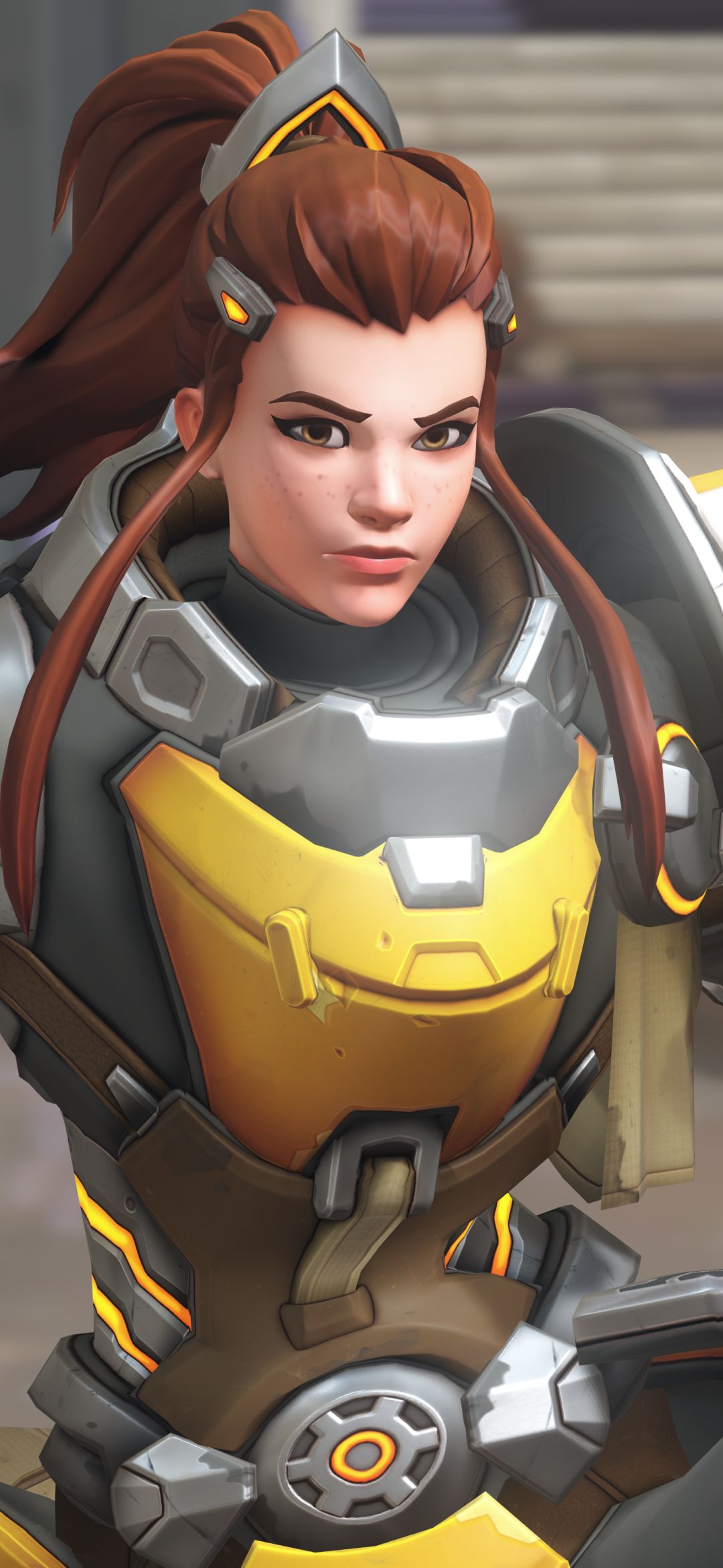 Download wallpaper 1440x2560 overwatch, brigitte lindholm, video game, qhd  samsung galaxy s6, s7, edge, note, lg g4, 1440x2560 hd background, 4390