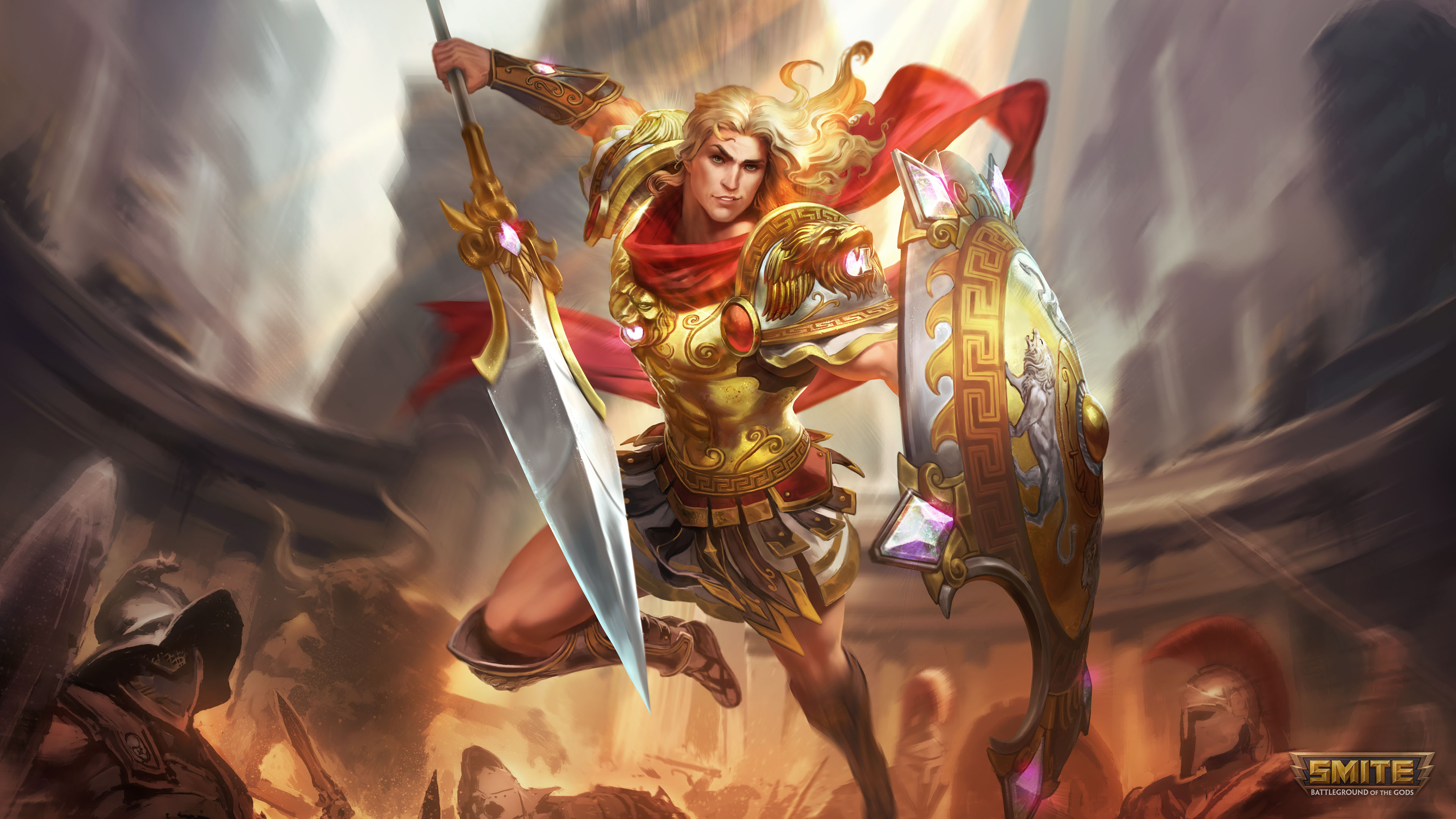 Skin theory, Battle Sworn Achilles is Patroclus : r/Smite