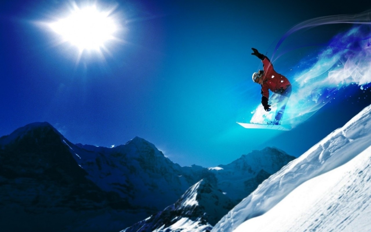 33301 Hintergrundbild herunterladen sport, menschen, männer, snowboarding, blau - Bildschirmschoner und Bilder kostenlos