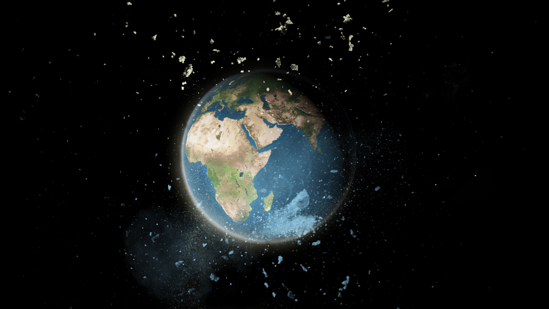 Снимок планеты земля из космоса