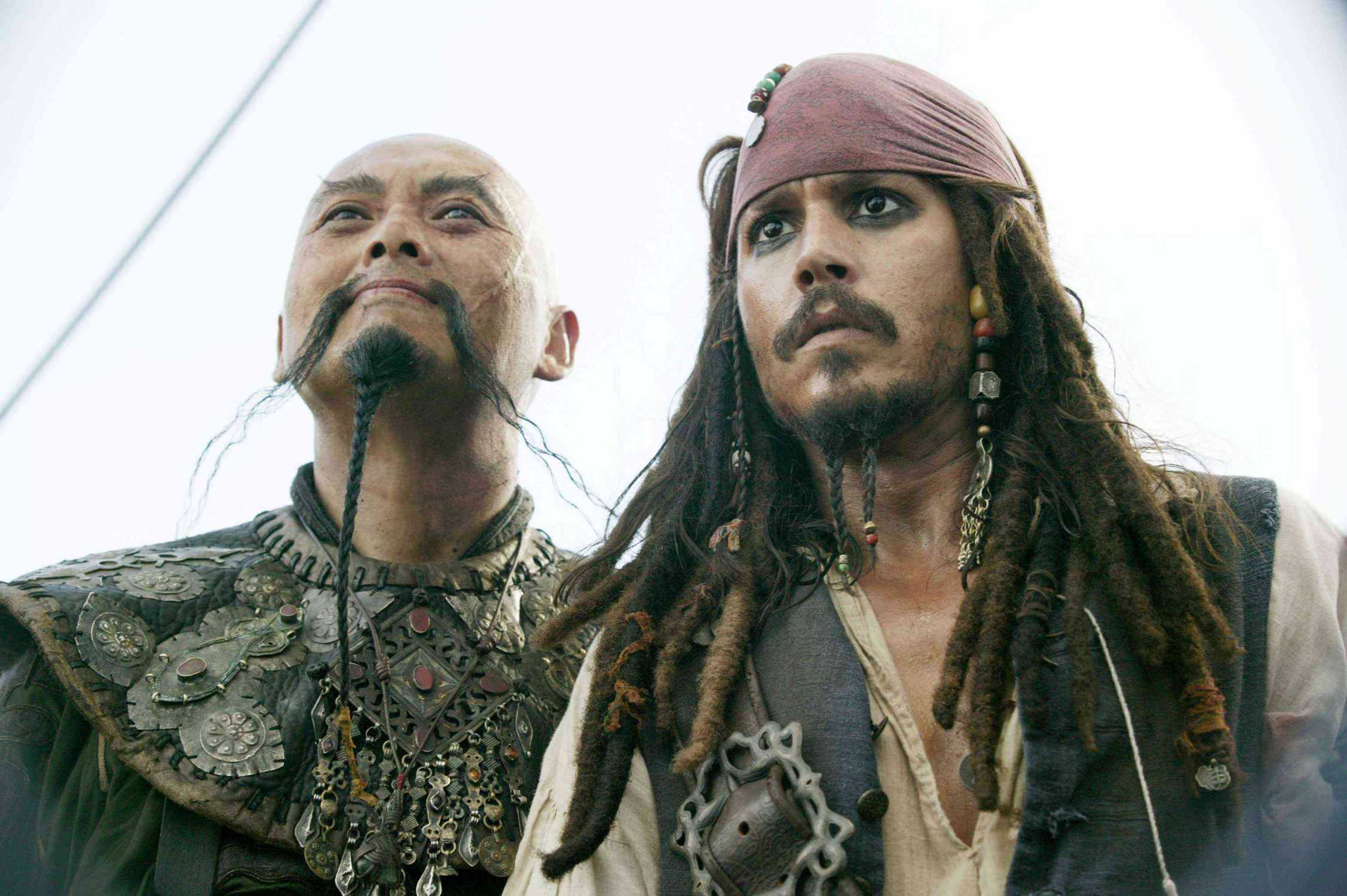 movie, pirates of the caribbean: at world's end, captain sao feng, chow yun fat, jack sparrow, johnny depp, pirates of the caribbean for android