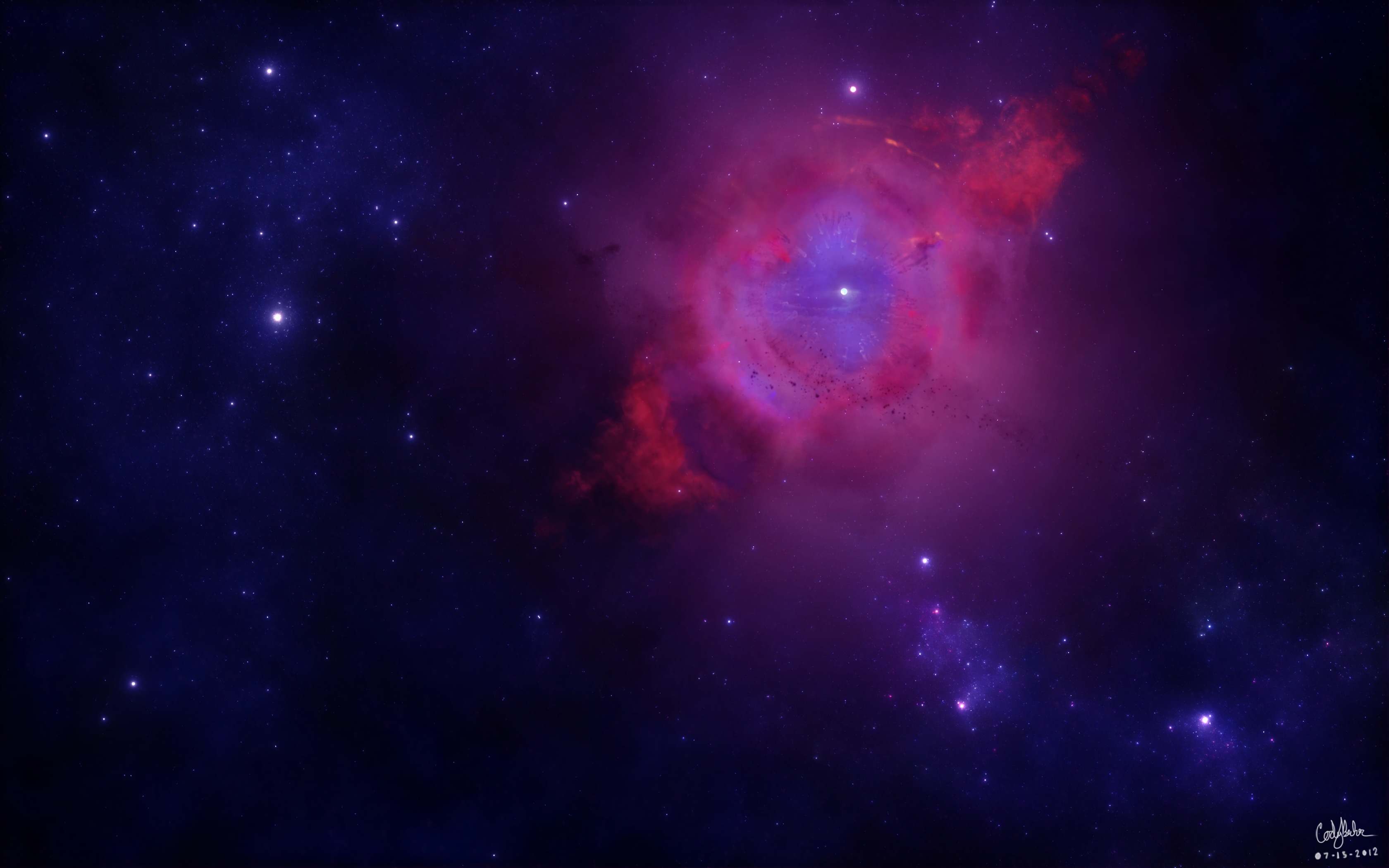 stars, galaxy, universe, nebula Desktop home screen Wallpaper