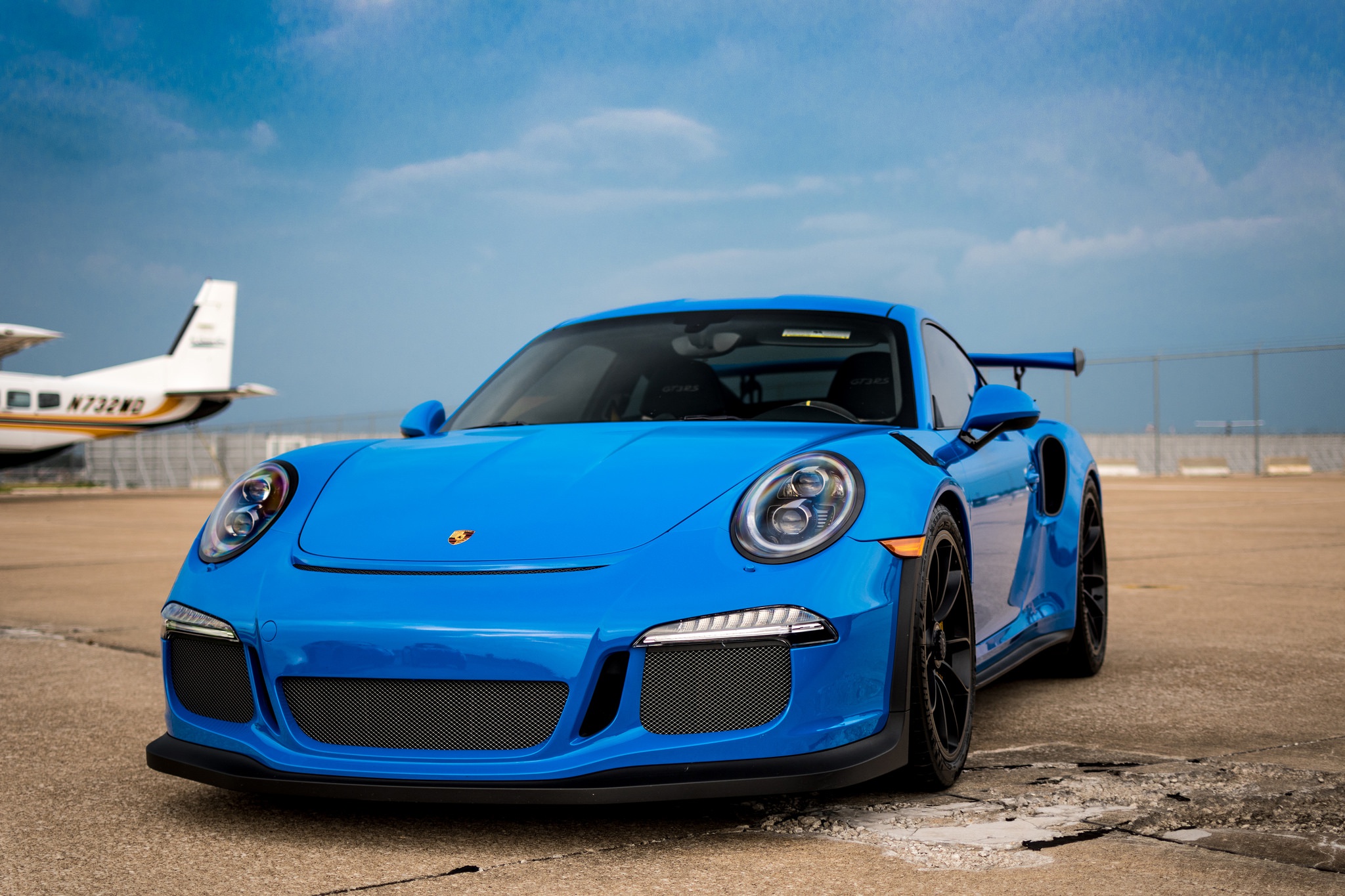 Porsche 911 gt3 Blue