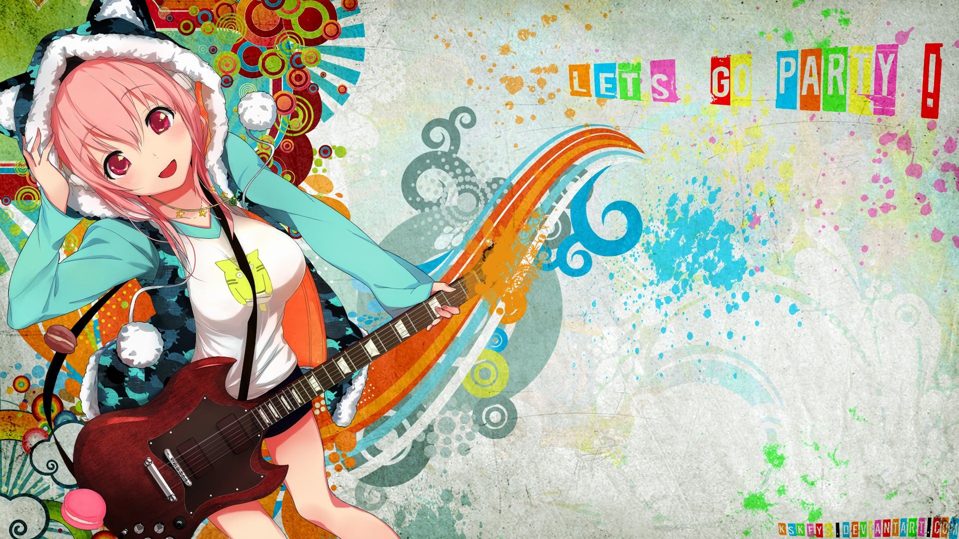 Anime Super Sonico HD Wallpaper