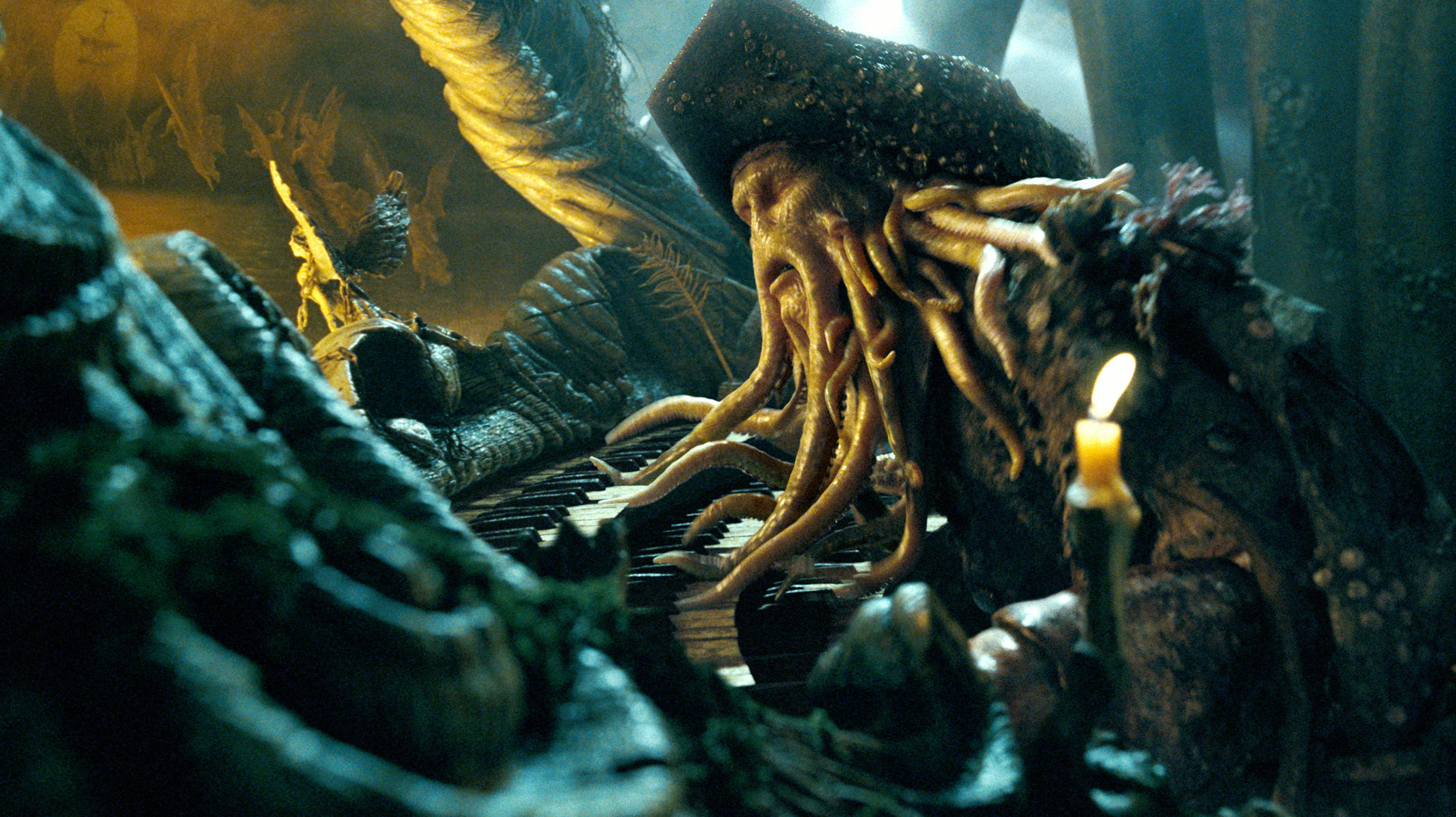 davy jones, movie, pirates of the caribbean: dead man's chest, pirates of the caribbean lock screen backgrounds