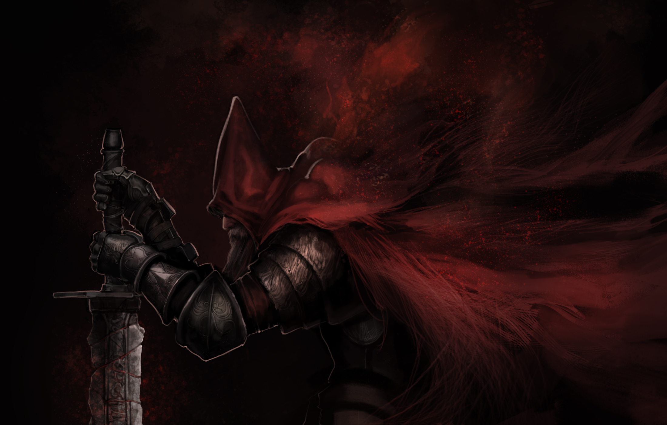 dark souls 3 ashes of ariandel slave knight gael #artwork #Games #1080P # wallpaper #hdwallpaper #desktop | Dark souls, Dark souls 3, Dark souls art