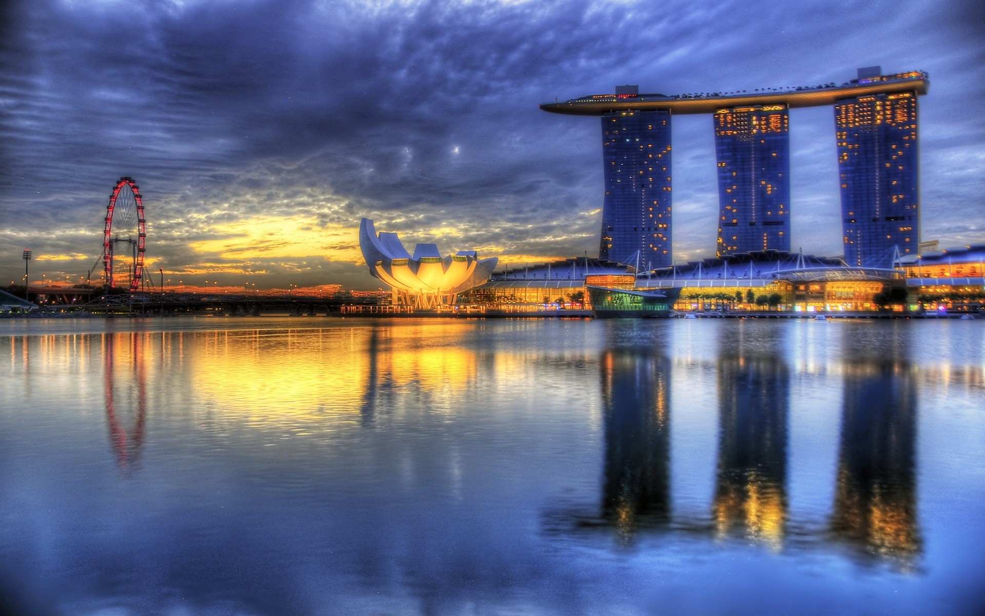 Download mobile wallpaper Marina Bay Sands, Singapore, Man Made for free.