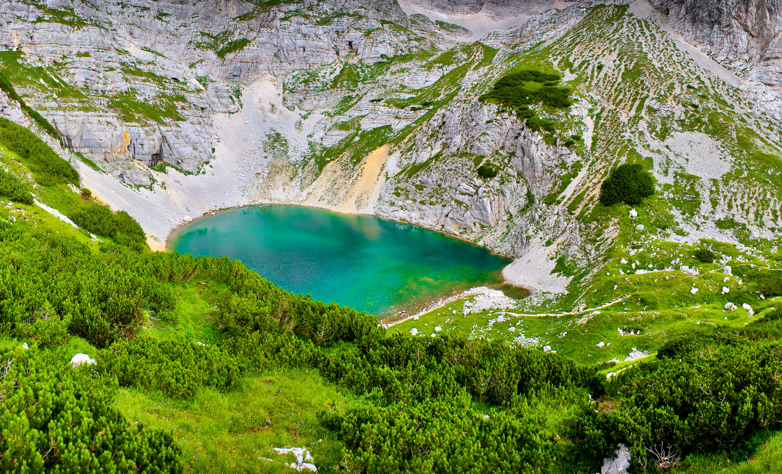 Природа Словении озера