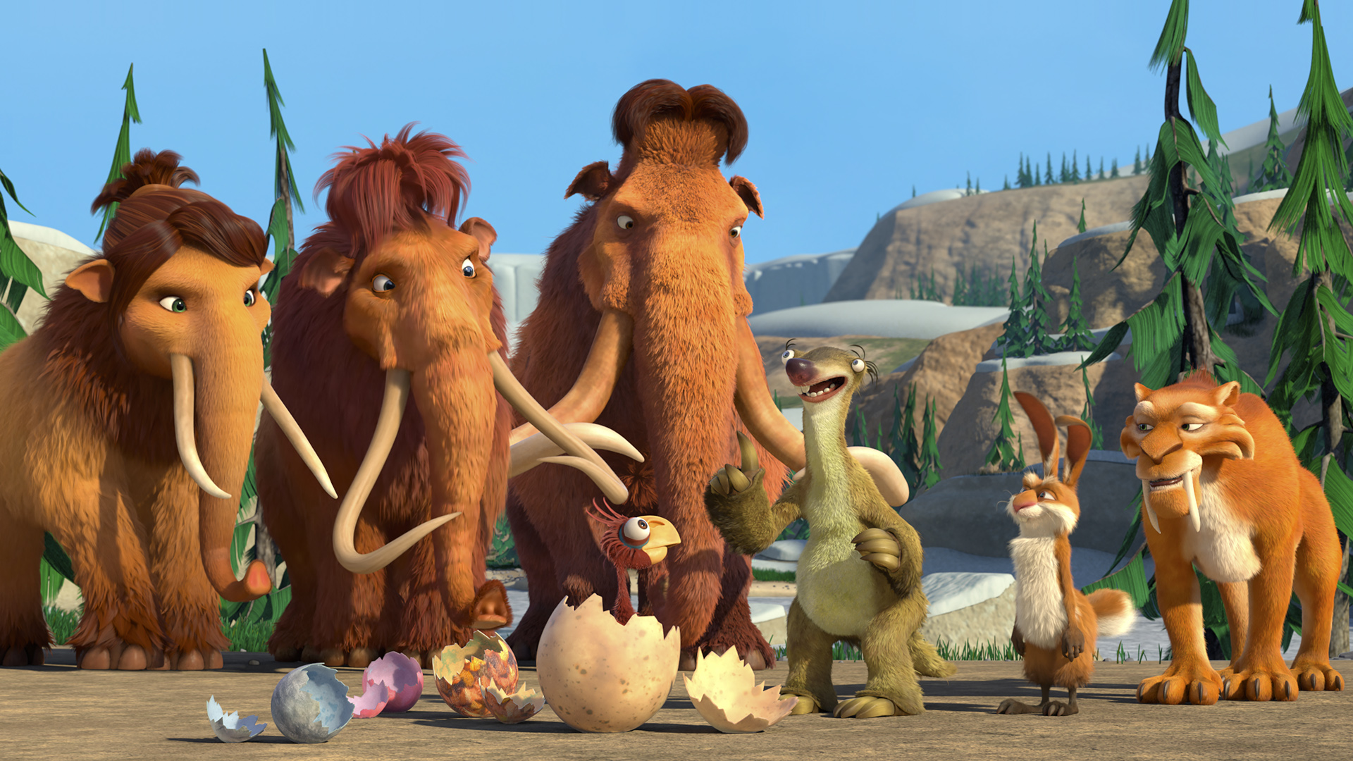 Ice Age: The Great Egg Scapade Lock Screen Wallpaper