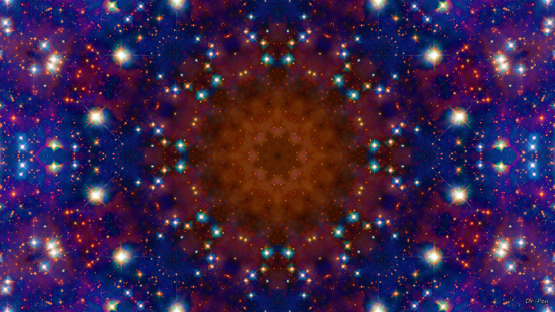 3007459 1920x1080 Abstract Artistic Brown Digital Art Galaxy Mandala  Manipulation Pattern Space Yellow  Rare Gallery HD Wallpapers