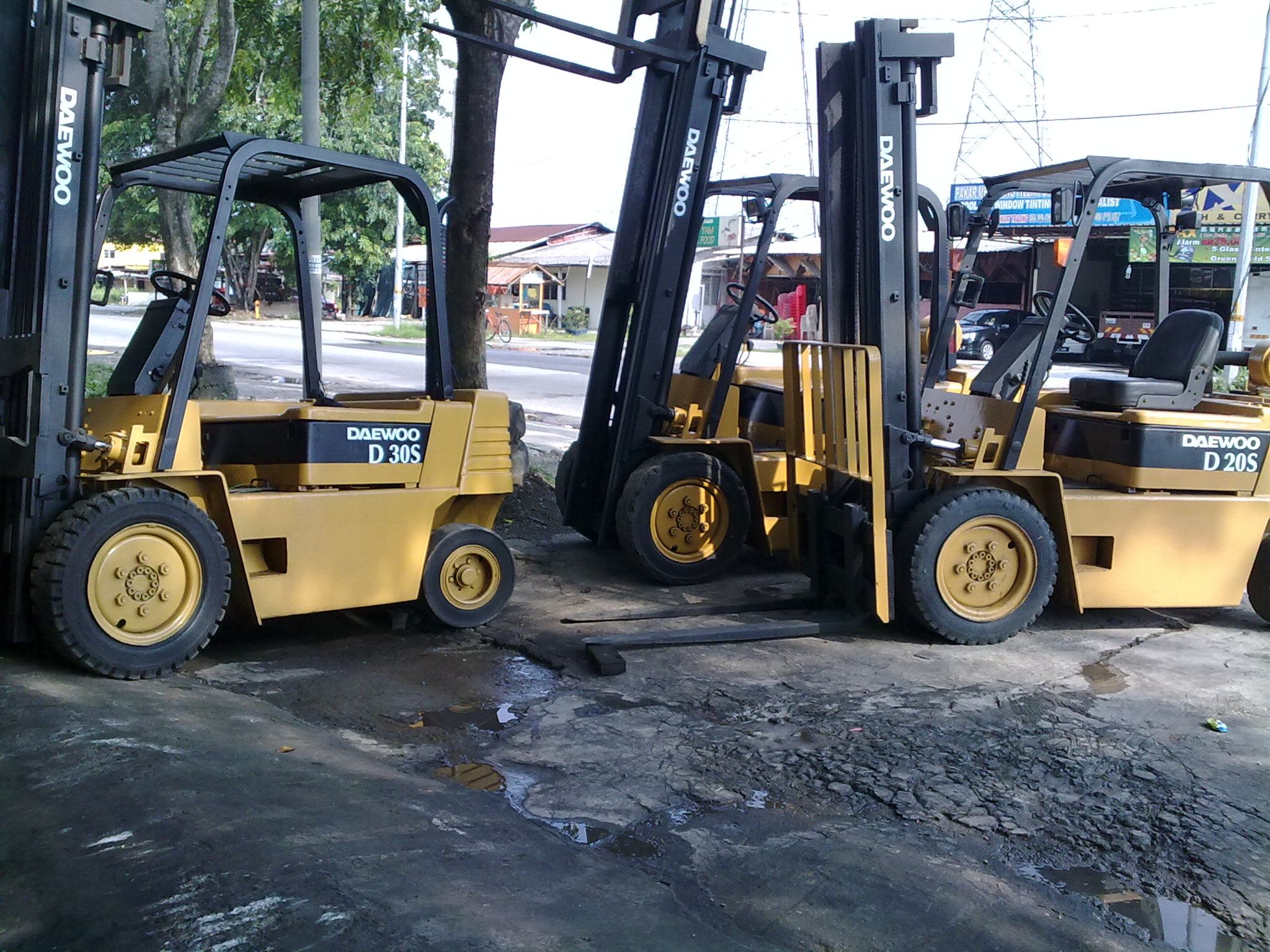 1080p Daewoo Forklift Hd Images