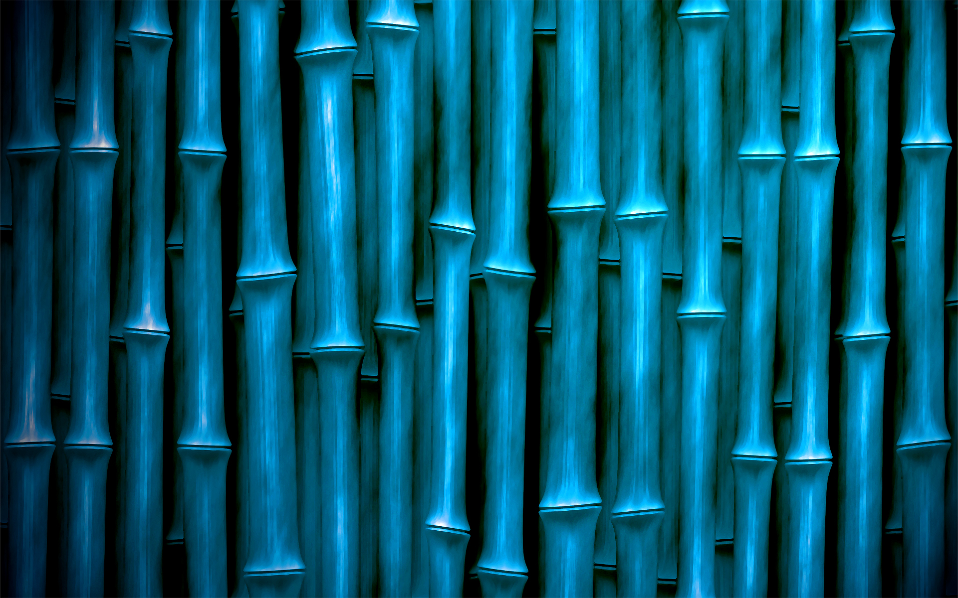 bamboo, earth, blue