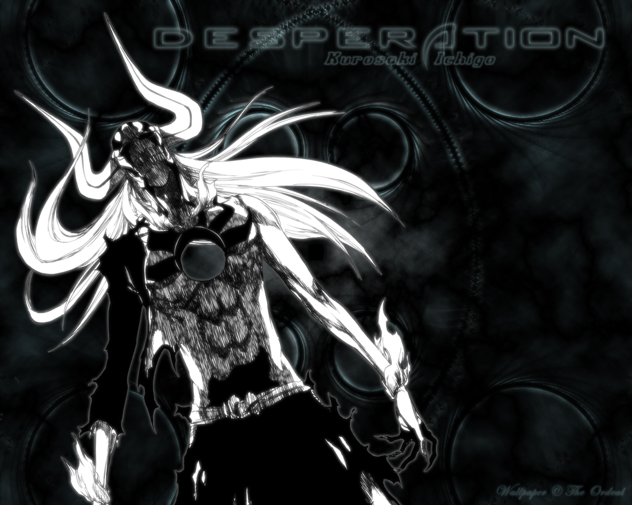 Bleach Ichigo Kurosaki Black Desktop Wallpaper - Anime Wallpaper