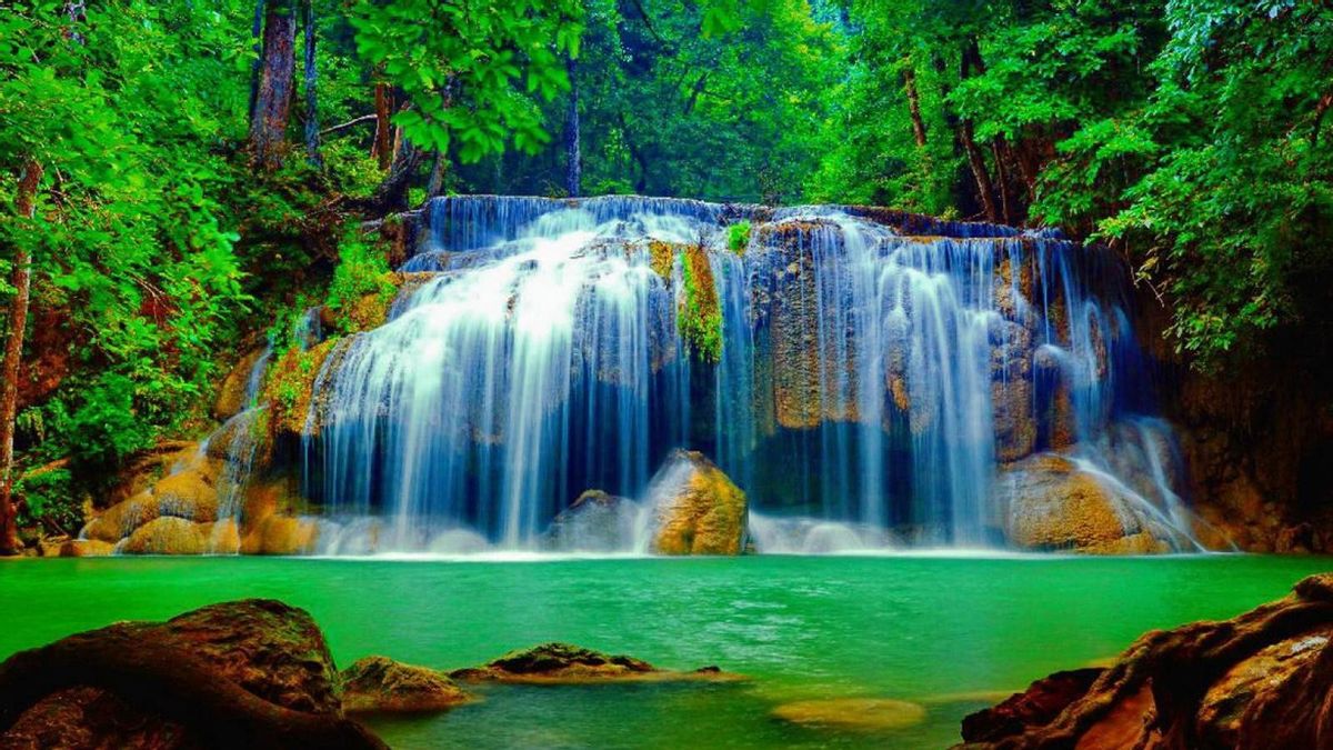 водопад эраван тайланд
