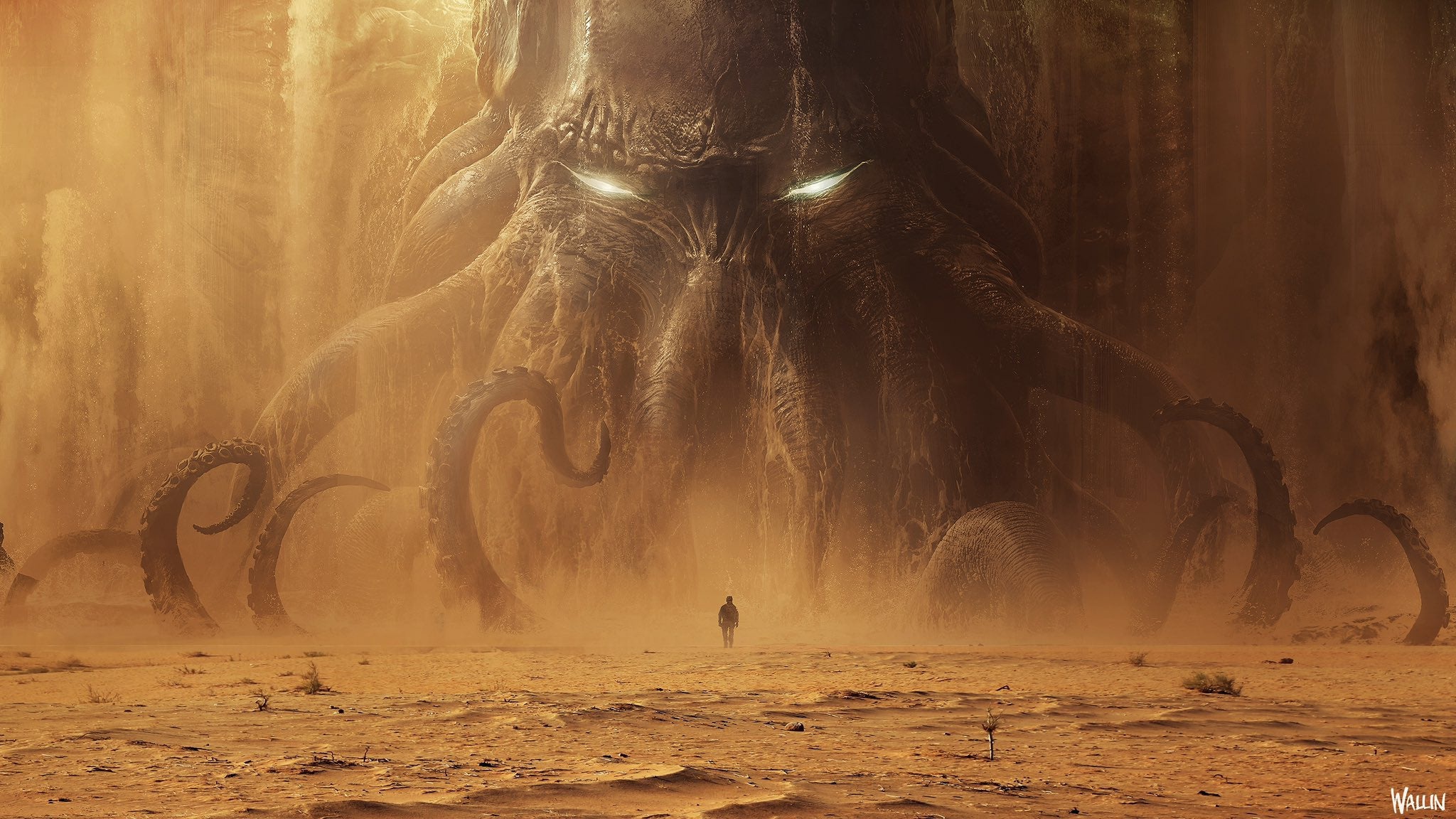 Daily Wallpaper Cthulhu Monster  I Like To Waste My Time
