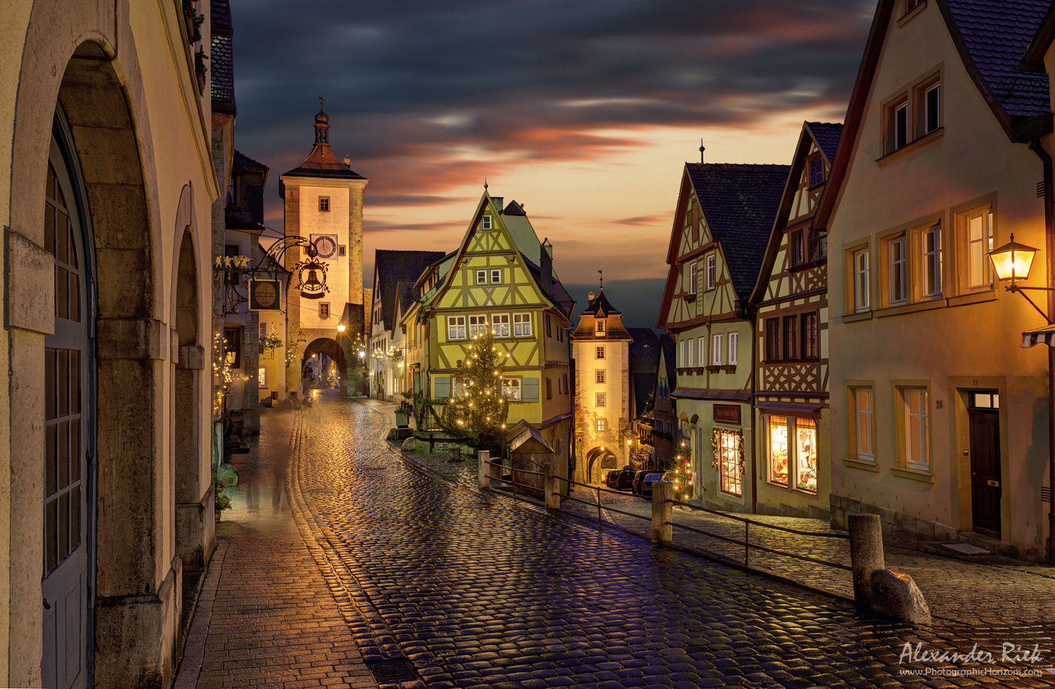 man made, rothenburg, architecture, germany, house, night, street