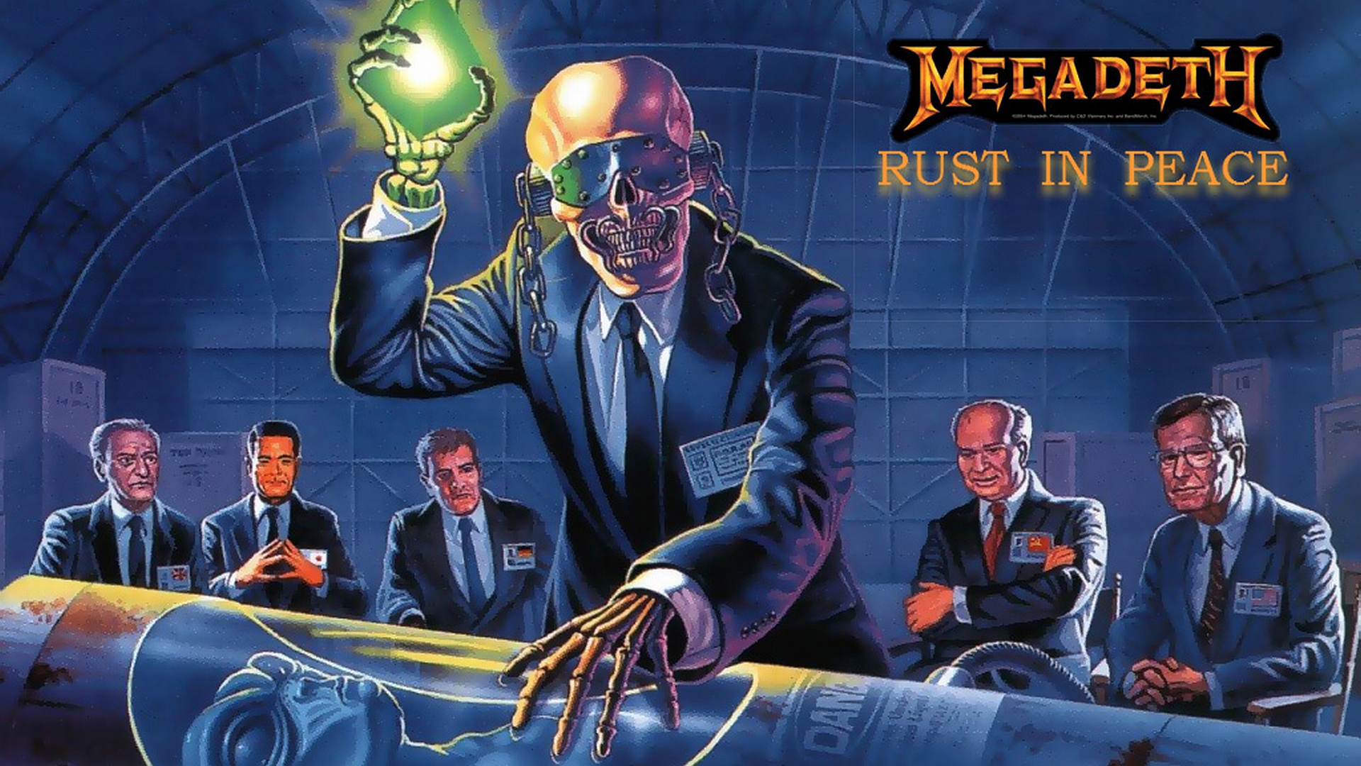 Megadeth rust in peace shirt фото 50