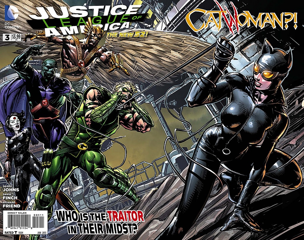 Free HD comics, justice league of america, catwoman, green arrow, hawkman (dc comics), katana (dc comics), martian manhunter, oracle (dc comics)