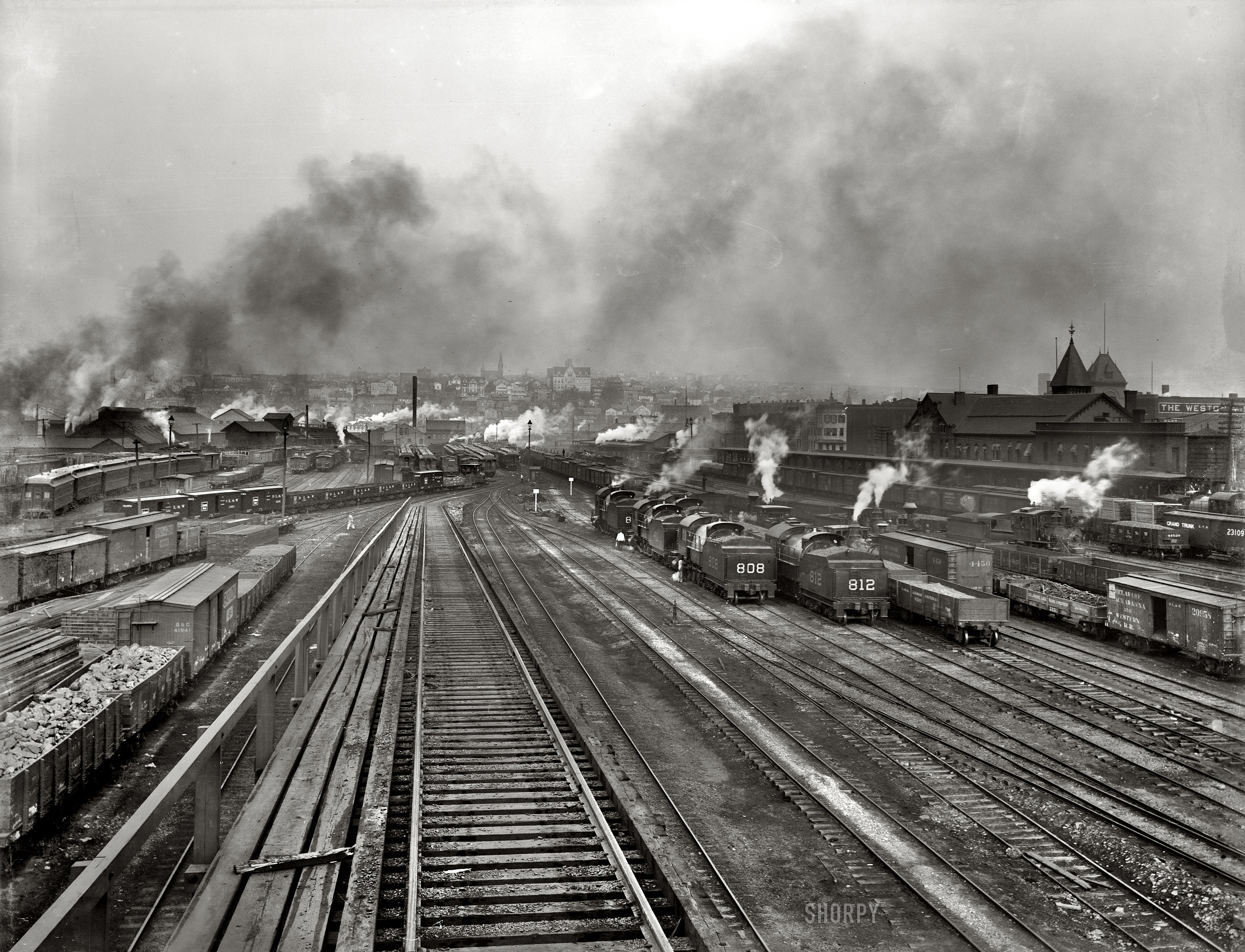 Железная дорога США 19 век