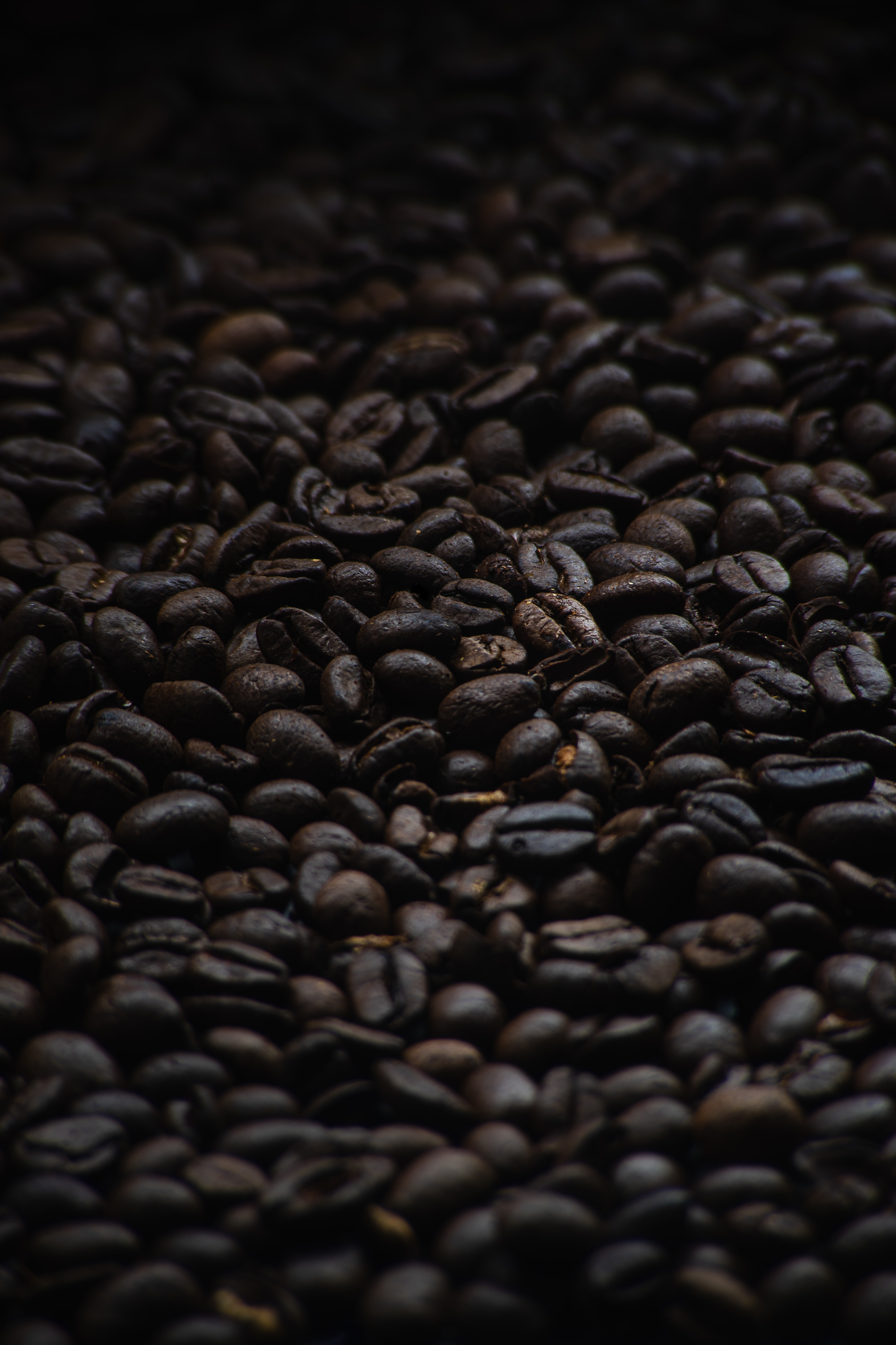 brown, dark, coffee, food, grains, coffee beans, grain wallpaper for mobile