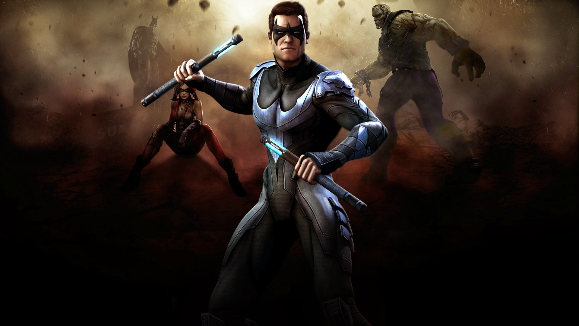 video game, injustice: gods among us, injustice lock screen backgrounds
