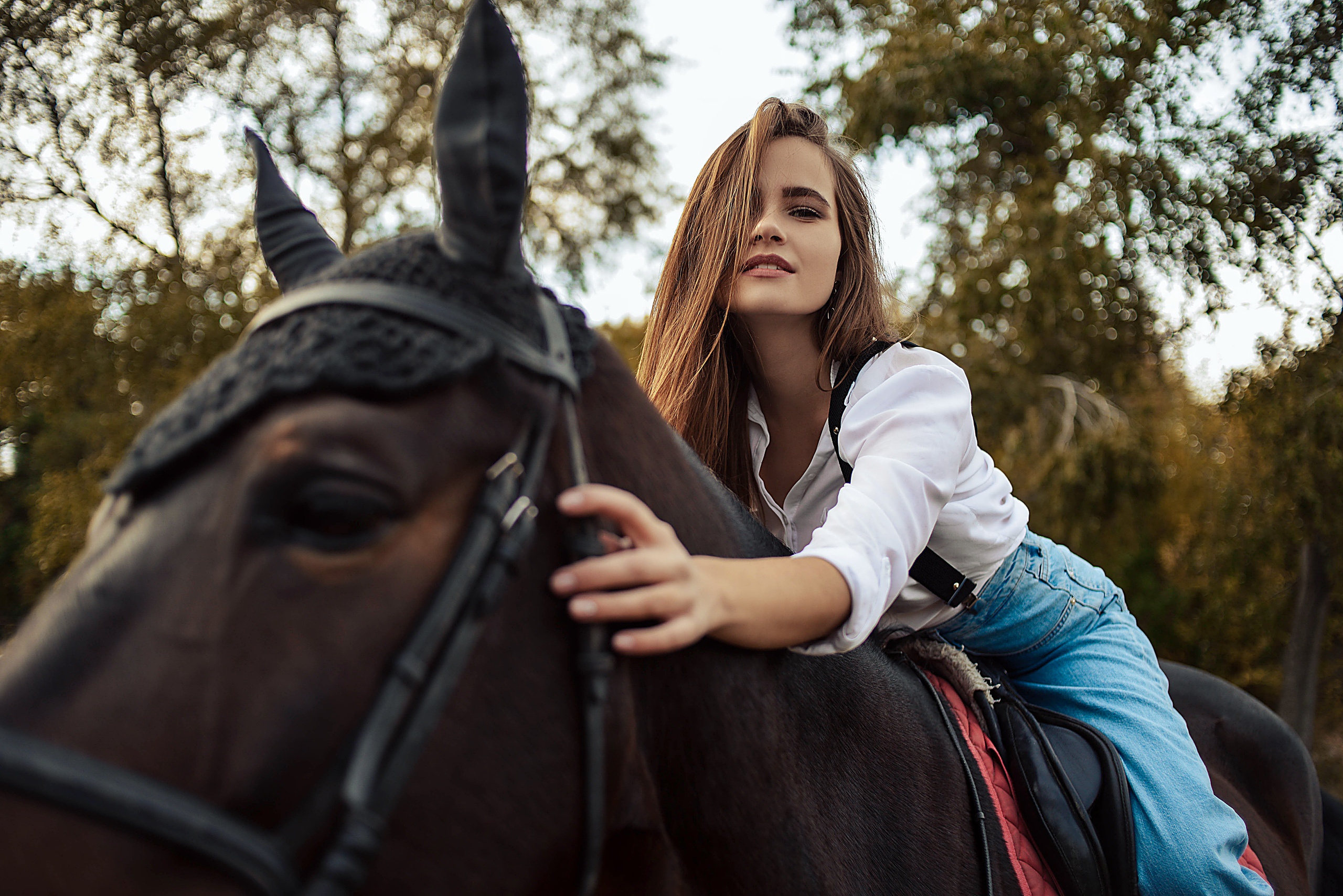 Девушка с лошадью фото на аву