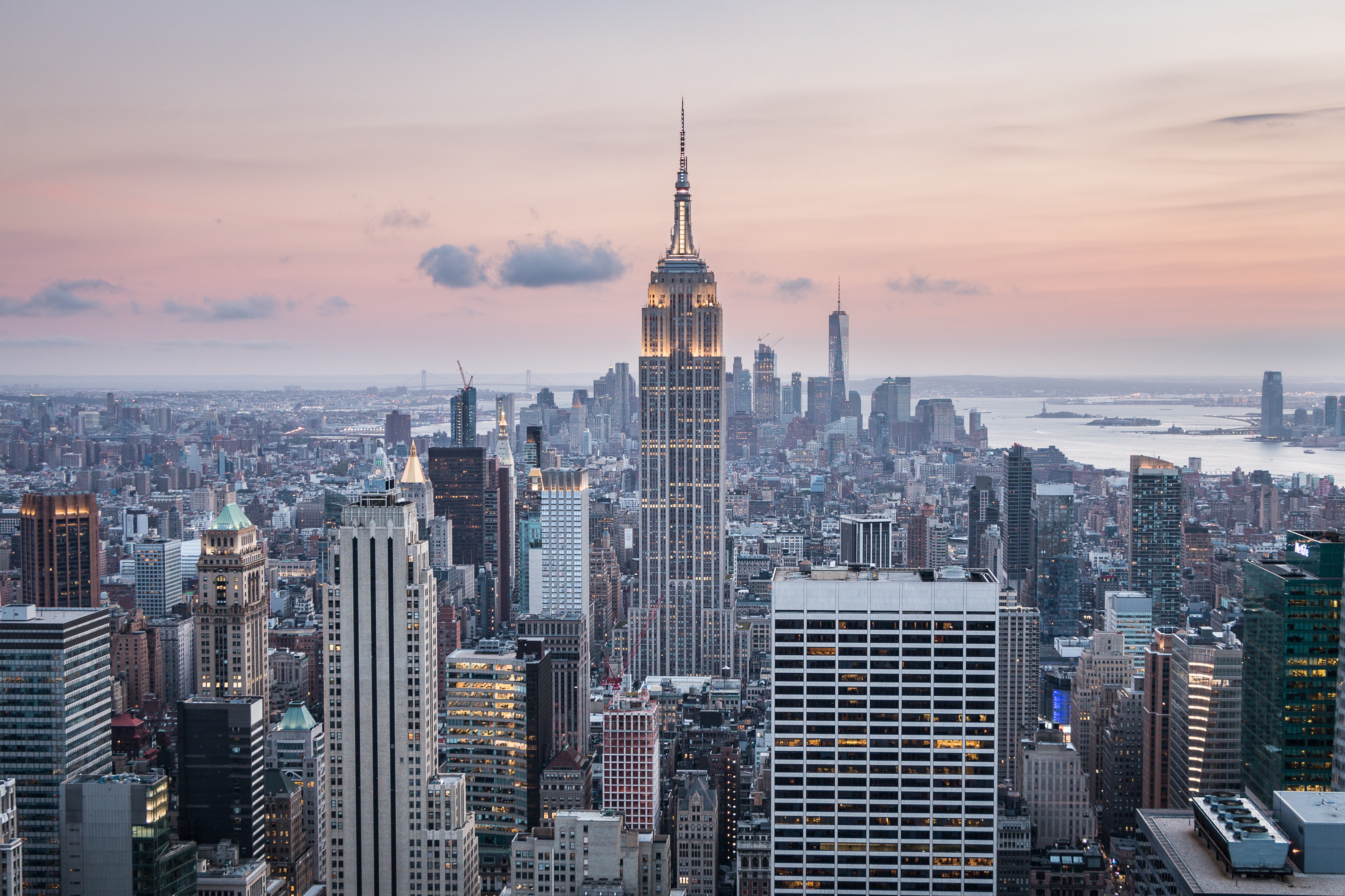 56849 descargar fondo de pantalla ciudades, rascacielos, vista desde arriba, ee uu, estados unidos, nueva york: protectores de pantalla e imágenes gratis
