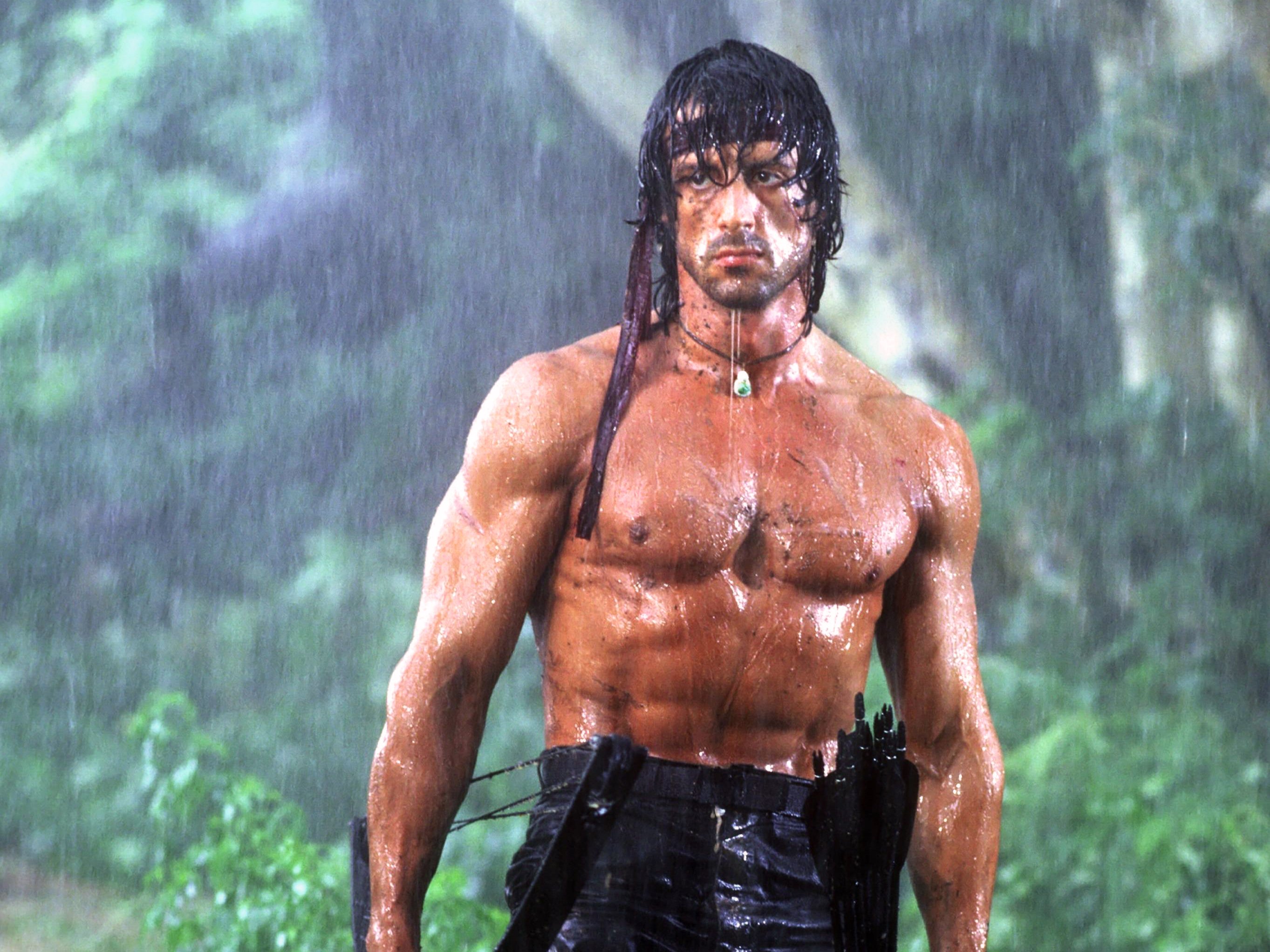 rambo, movie, rambo: first blood part ii, sylvester stallone cellphone