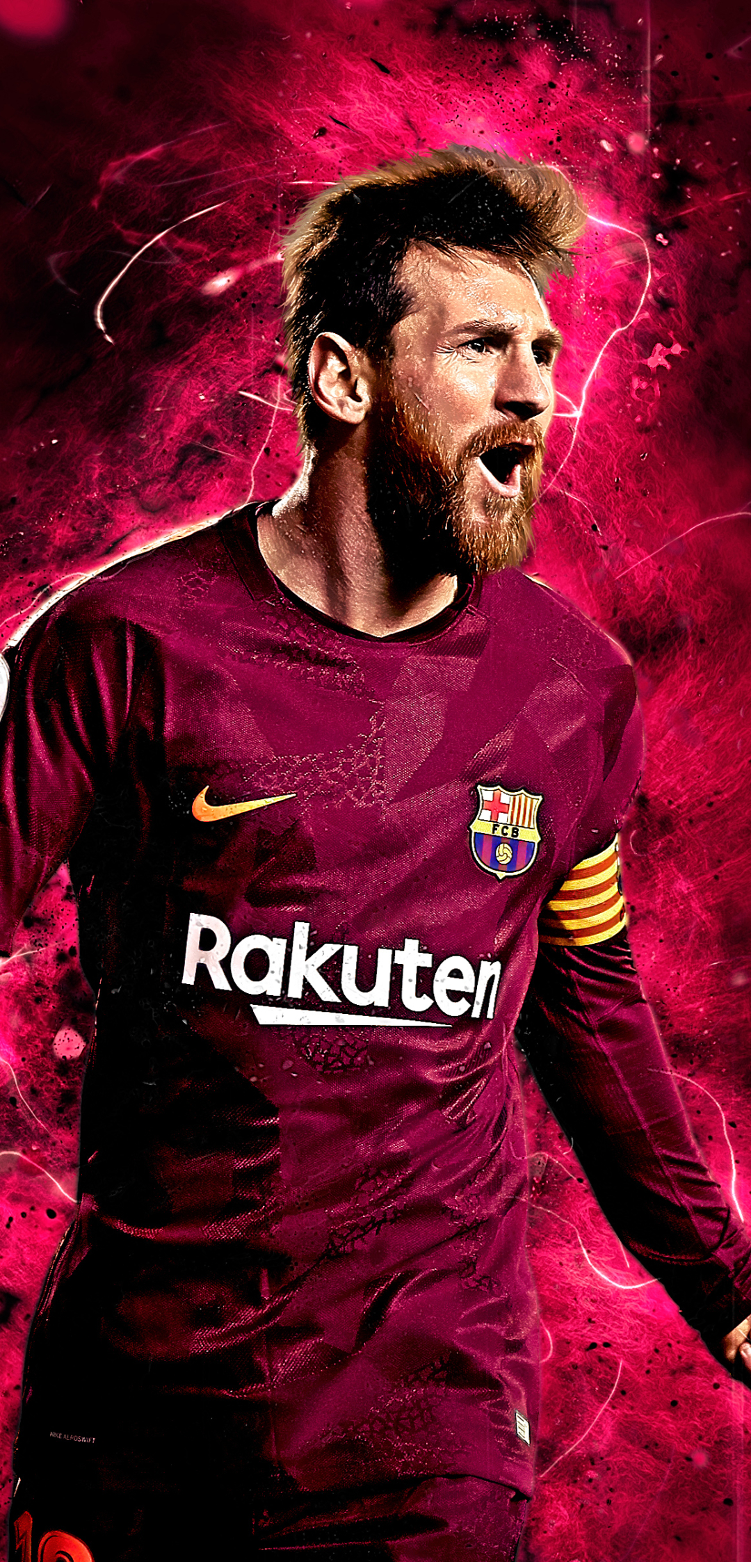 Messi With Barcelona Jersey, messi, barcelona jersey, sports, footballer,  HD phone wallpaper